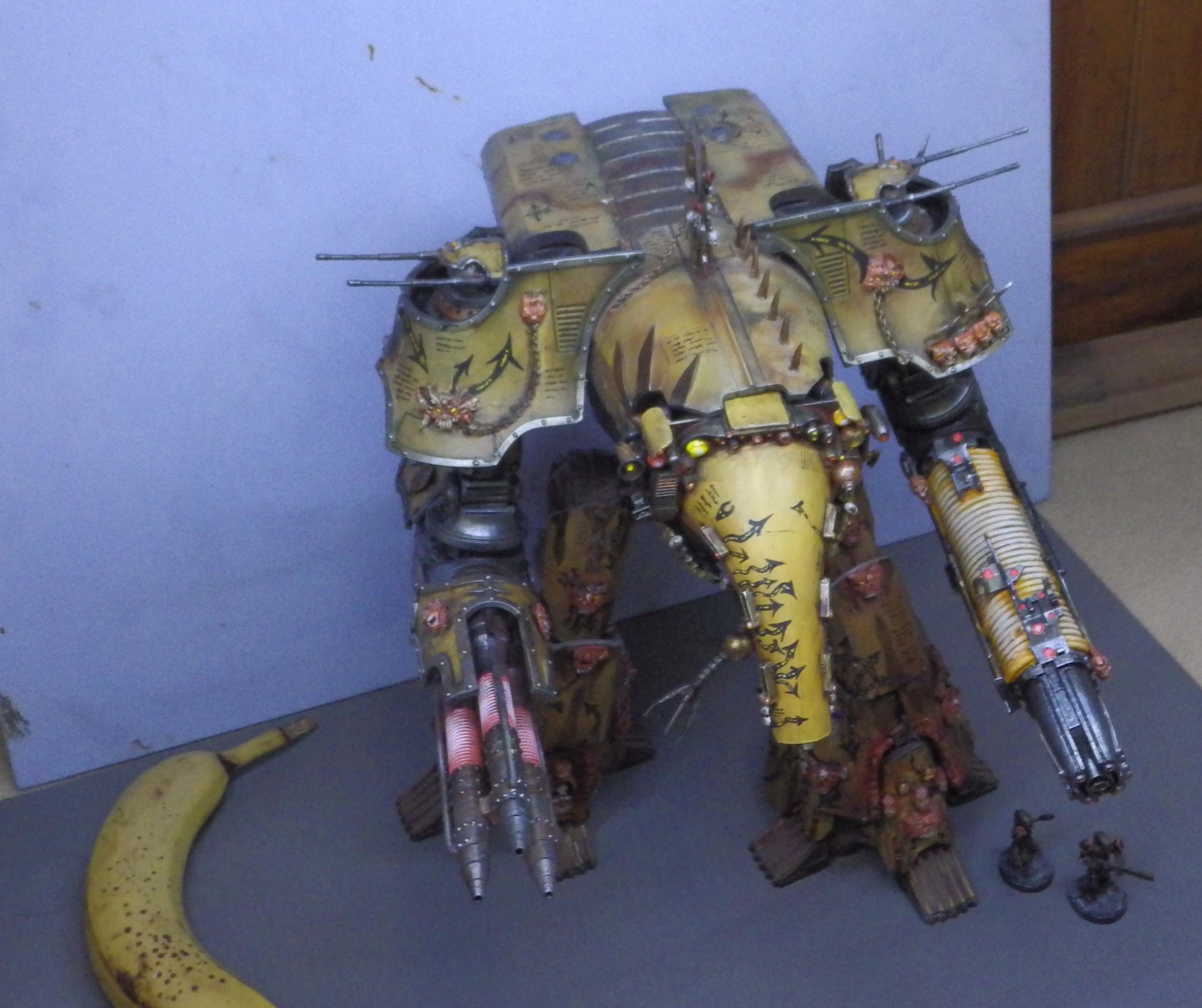 3d, Chaos, Conversion, Dark Mechanicum, Print, Titan