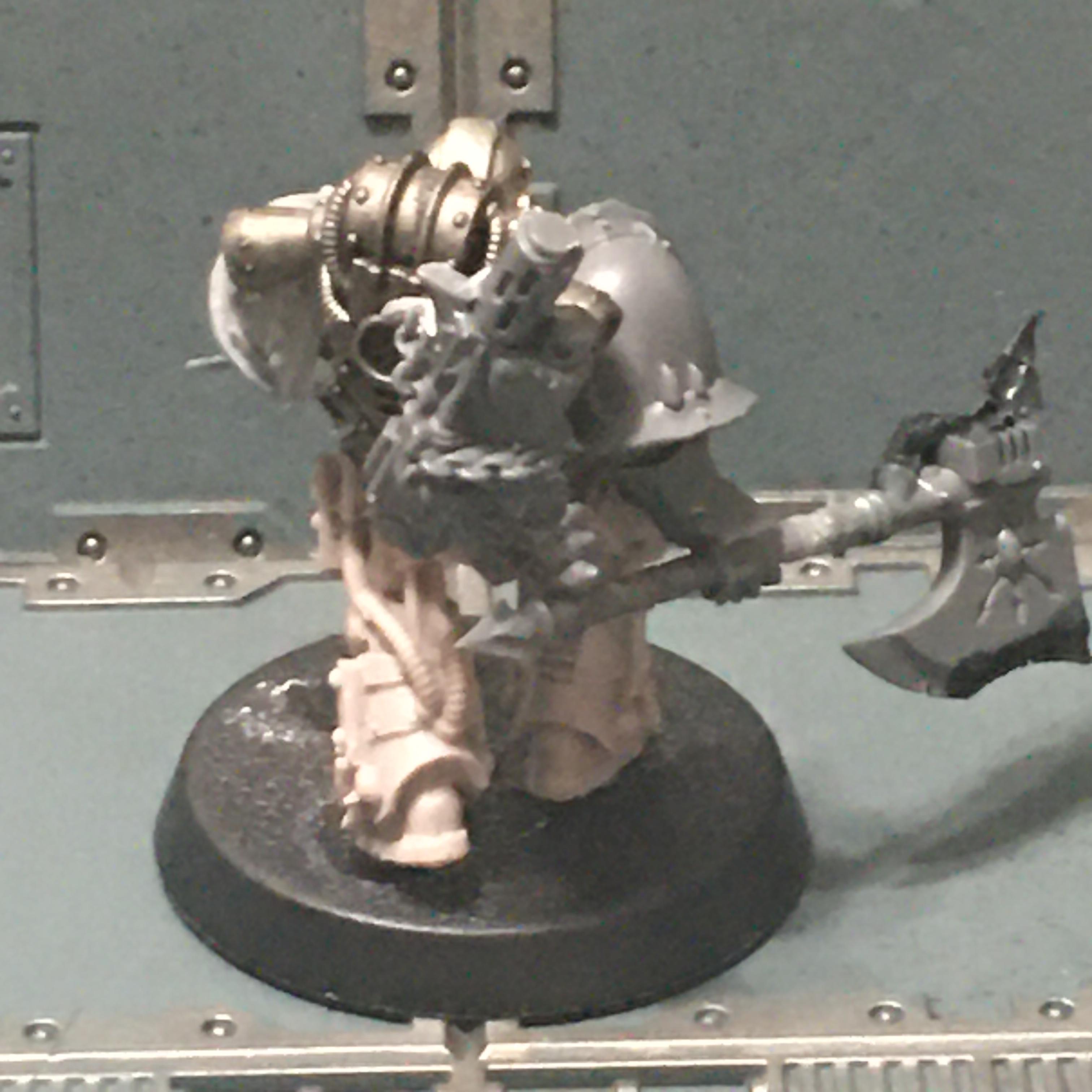 Chaos, Chaos Space Marines, Chosen, Conversion, Iron Warriors, Warhammer 40,000, Warhammer Fantasy