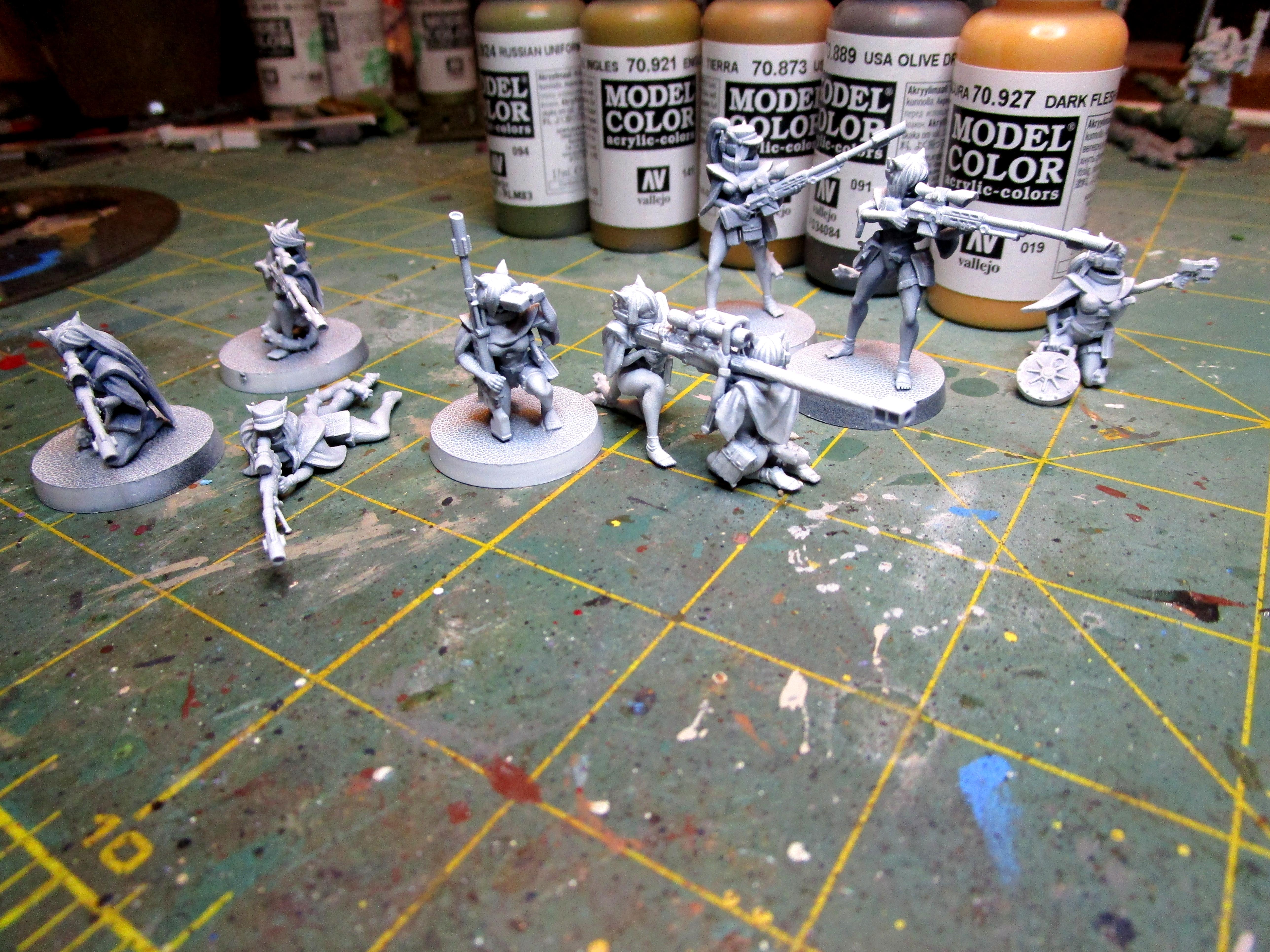 Rangers, Snipers, Winterguard