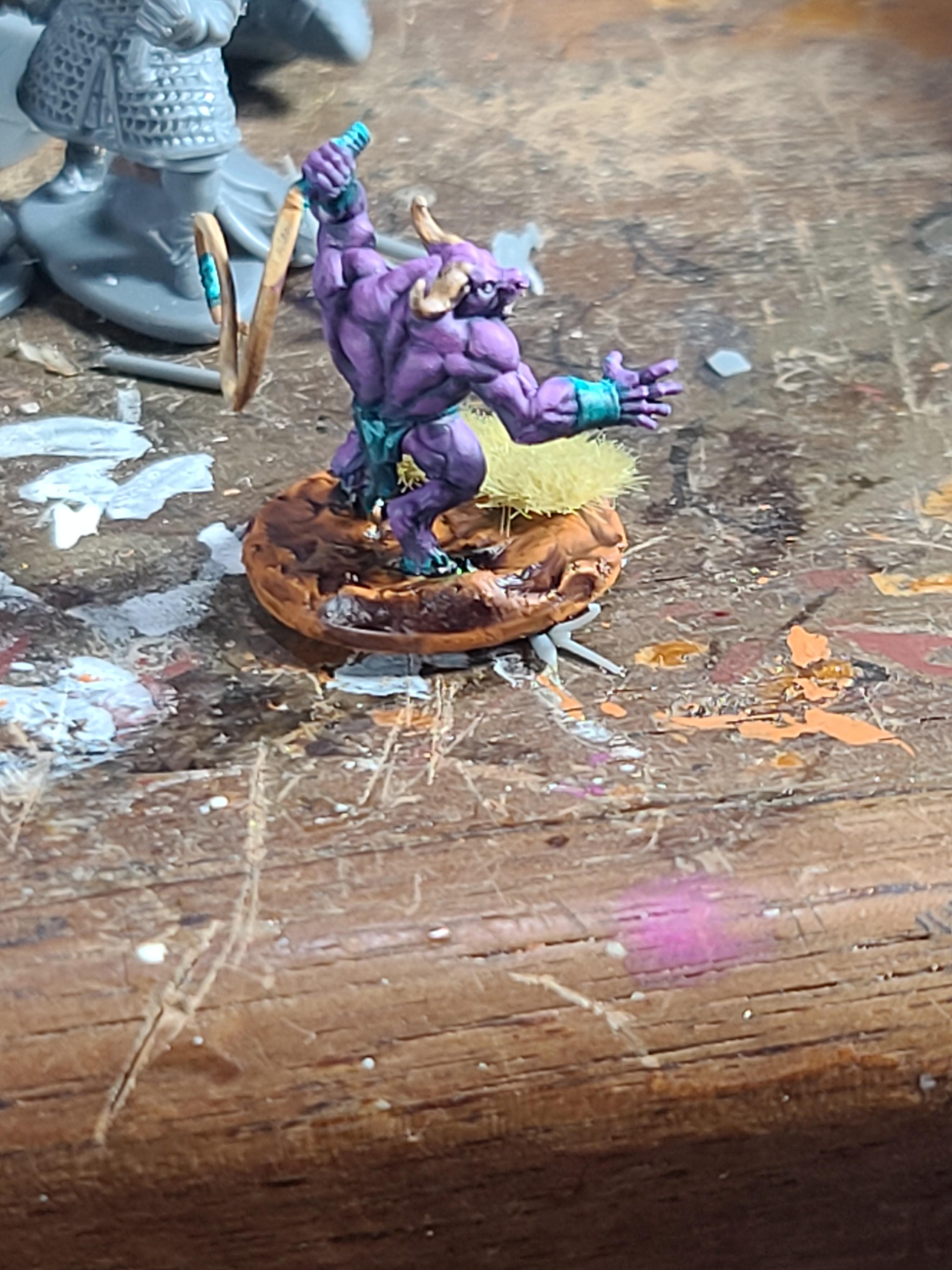 10mm, 3d Printed, Artisans Guild, Beastmen, Chaos, Doombull, Excellent Miniatures, Minotaur, Warhammer Fantasy, Warmaster