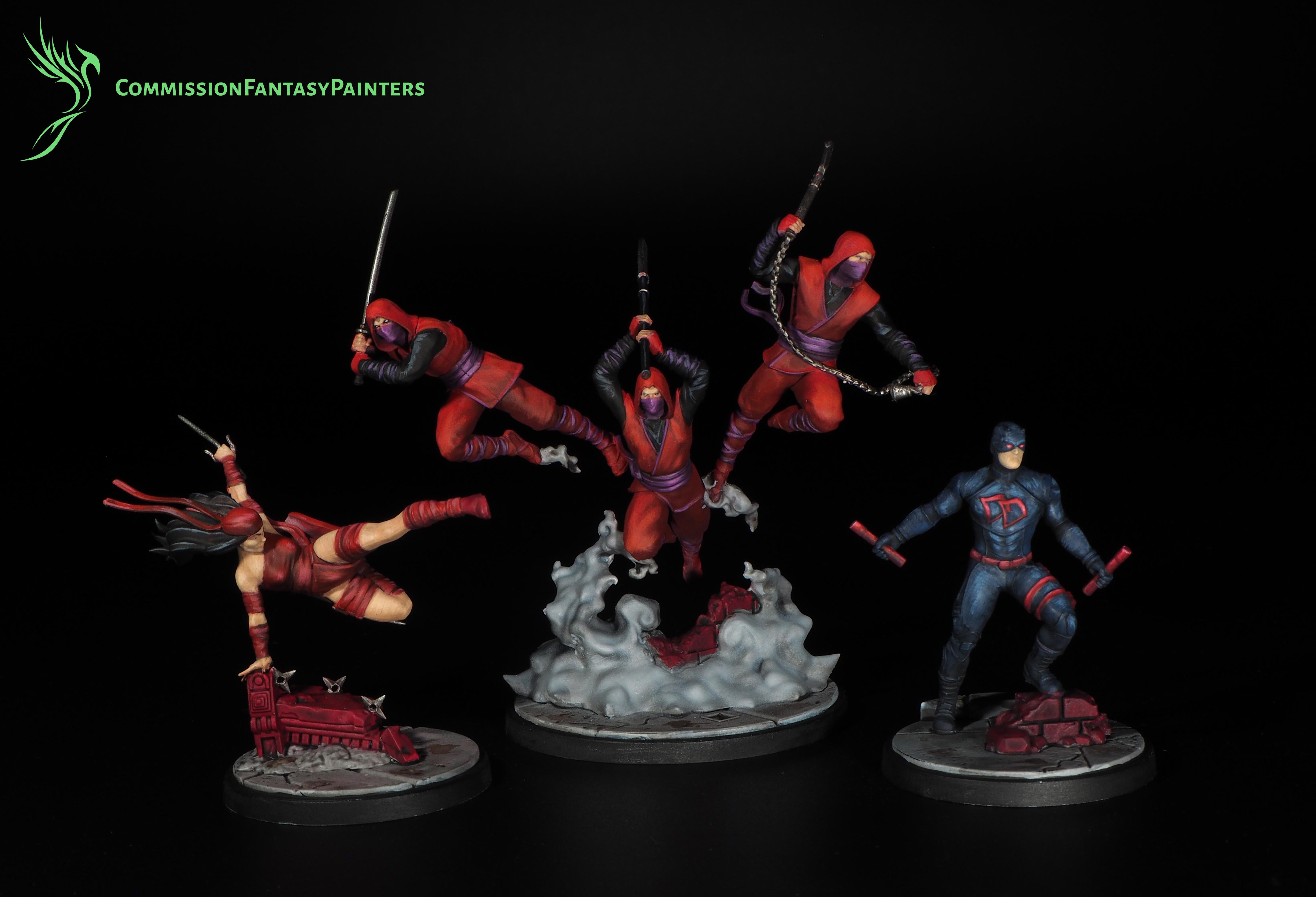 Commissionfantasypainters, Marvel