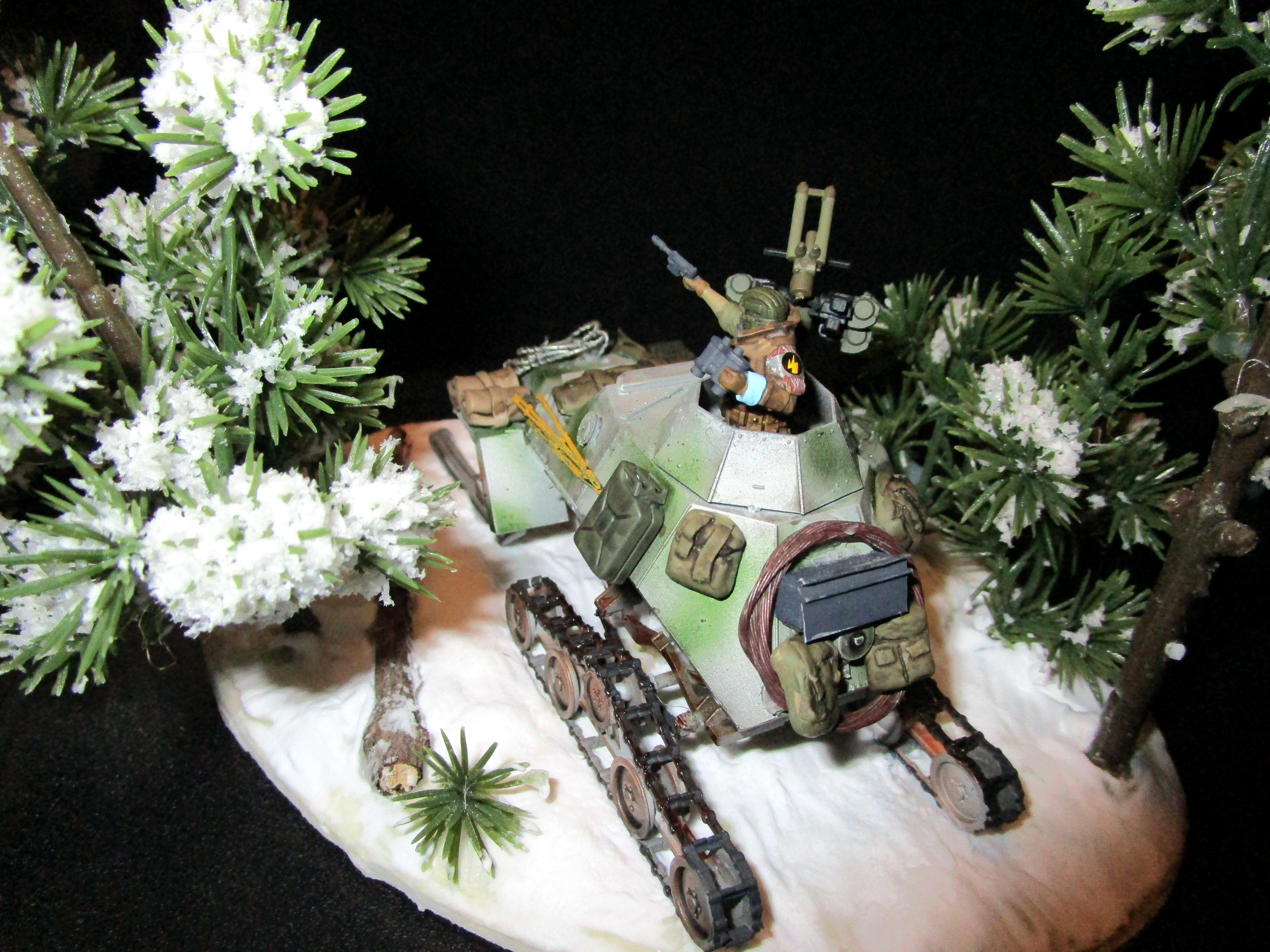 Ba-64, Camouflage, Snowcat, Winter
