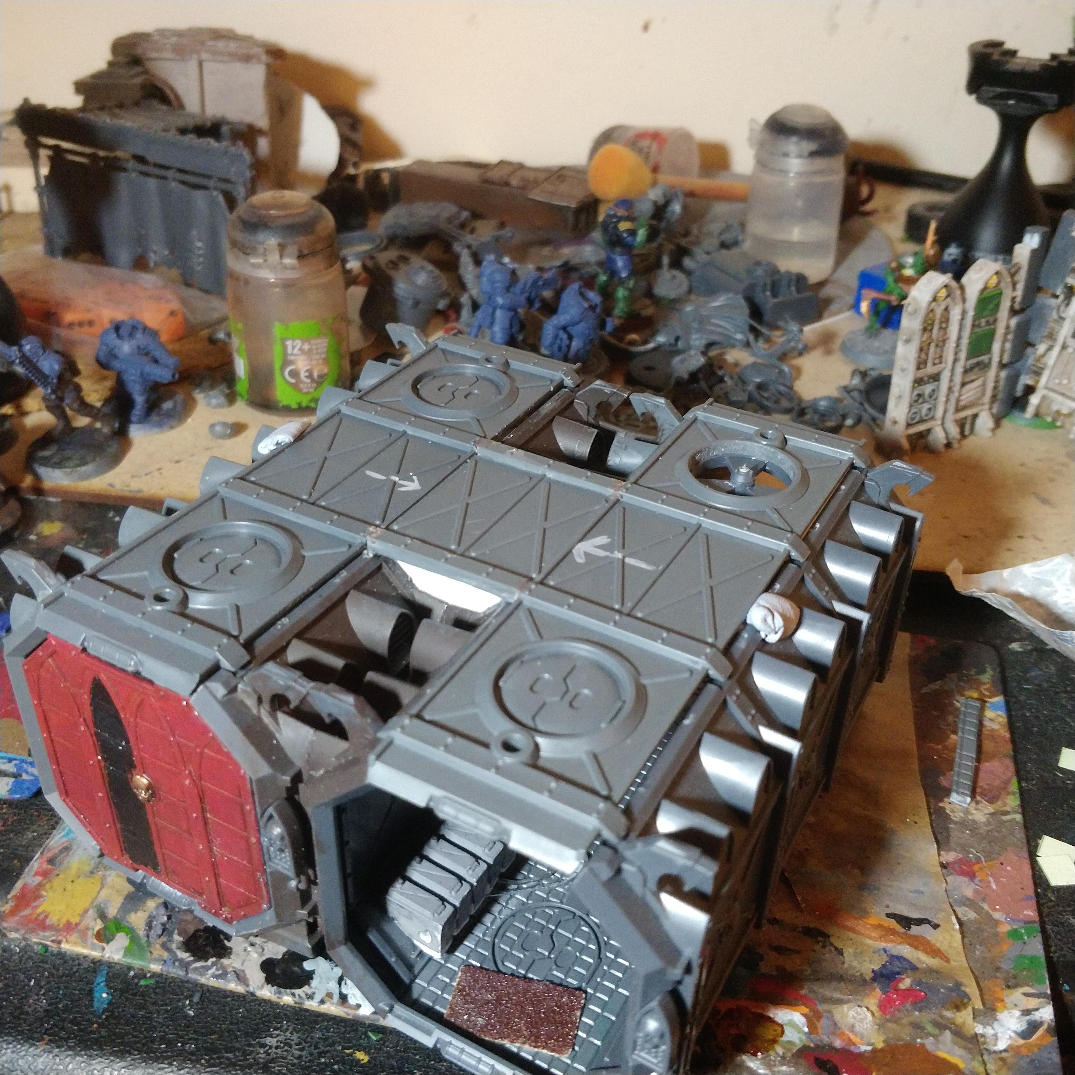 Munitorum Armoured Container, N17, Necromunda, Terrain, Warhammer 40,000