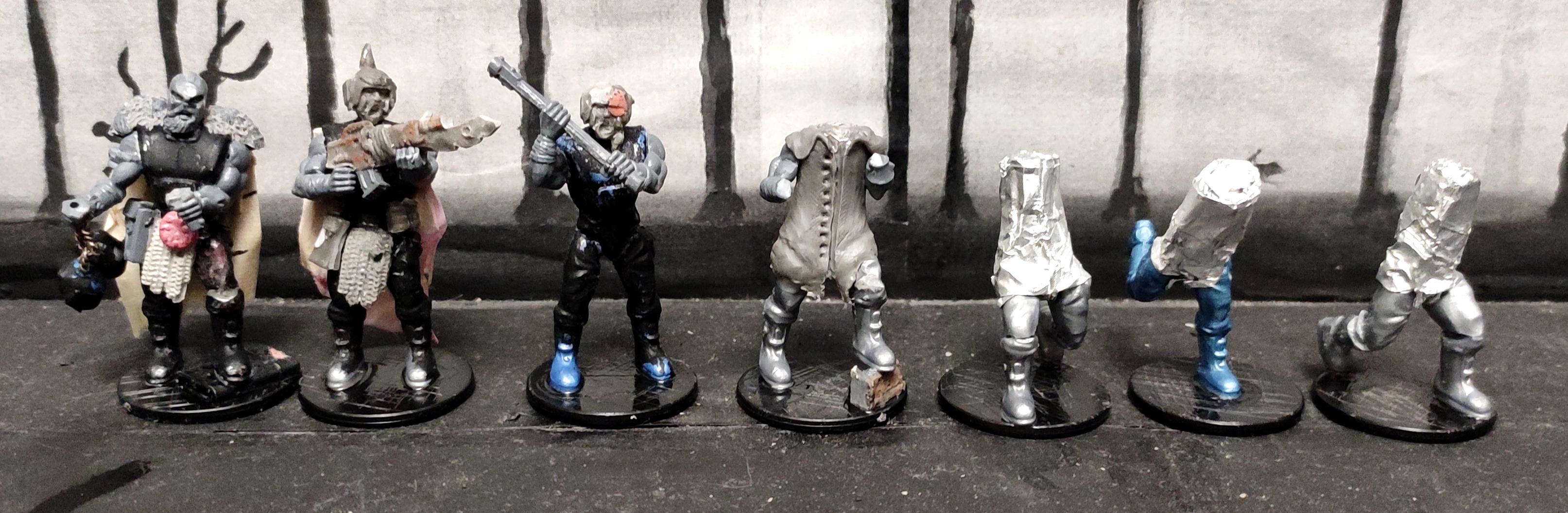 Blood Pact, Casting, Chaos, Conversion, Count As, Imperial Guard, Infantry, Khorne, Lost And The Damned, Proxy, Putty, Renegade, Sculpting, Squad, Technolog, Tehnolog, Traitor, Traitor Guard, Warhammer 40,000, Work In Progress
