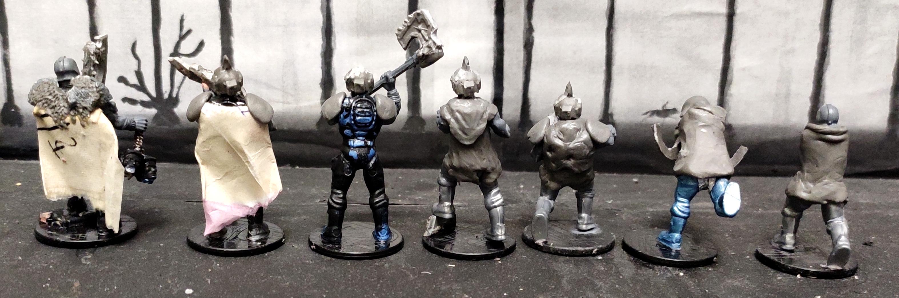 Blood Pact, Casting, Chaos, Conversion, Count As, Imperial Guard, Infantry, Khorne, Lost And The Damned, Proxy, Putty, Renegade, Sculpting, Squad, Technolog, Tehnolog, Traitor, Traitor Guard, Warhammer 40,000, Work In Progress