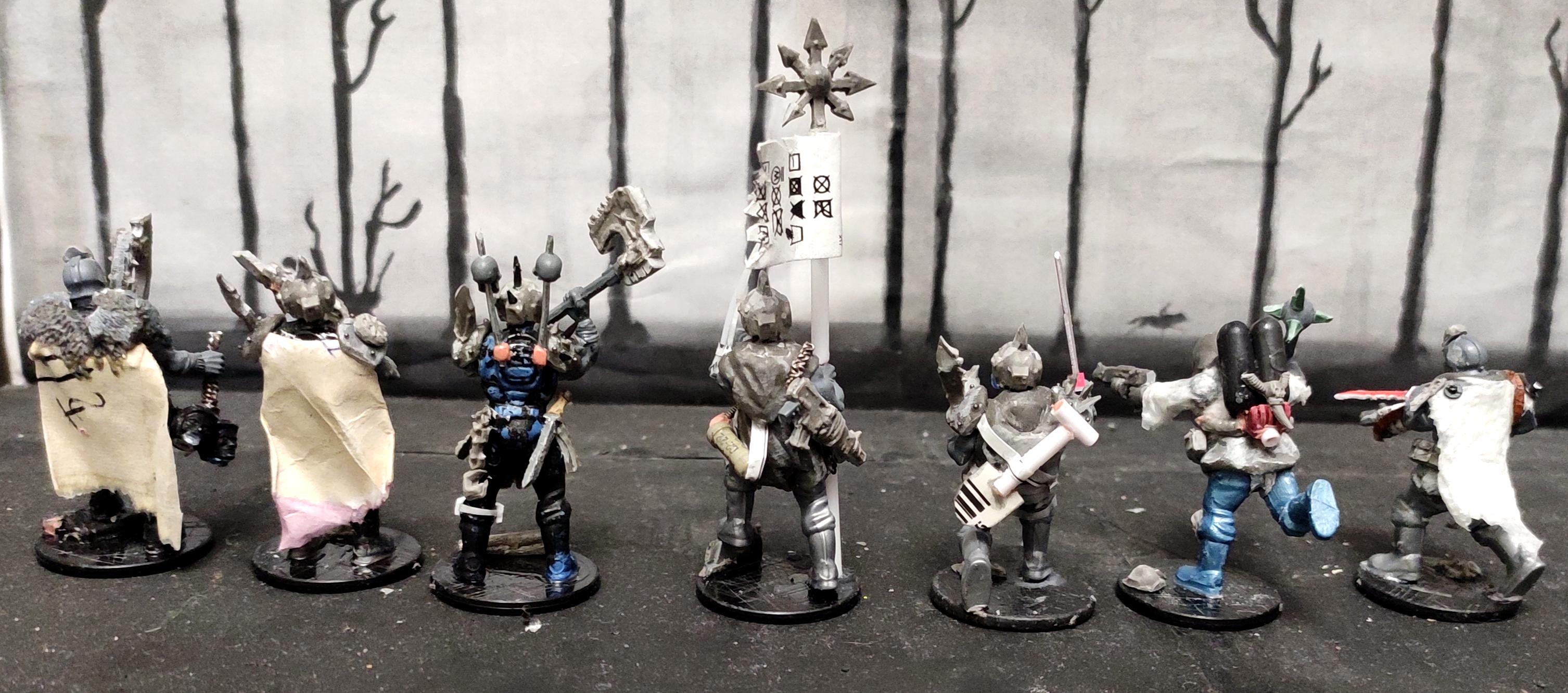 Autogun, Banner, Blood Pact, Casting, Chaos, Cloak, Conversion, Count As, Imperial Guard, Infantry, Khorne, Lost And The Damned, Proxy, Putty, Renegade, Sculpting, Squad, Technolog, Tehnolog, Traitor, Traitor Guard, Warhammer 40,000, Work In Progress