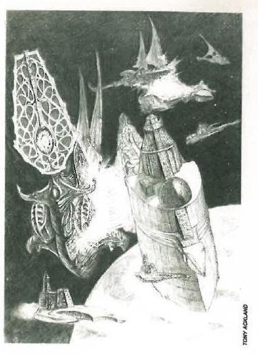 Artwork, Rogue Trader. Copyright Games Workshop, Space Fleet