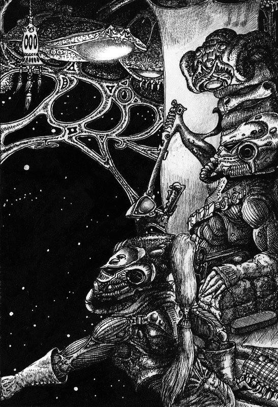 Artwork, Rogue Trader. Copyright Games Workshop, Space Fleet