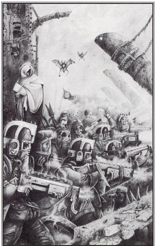 Artwork, Rogue Trader. Copyright Games Workshop, Space Fleet