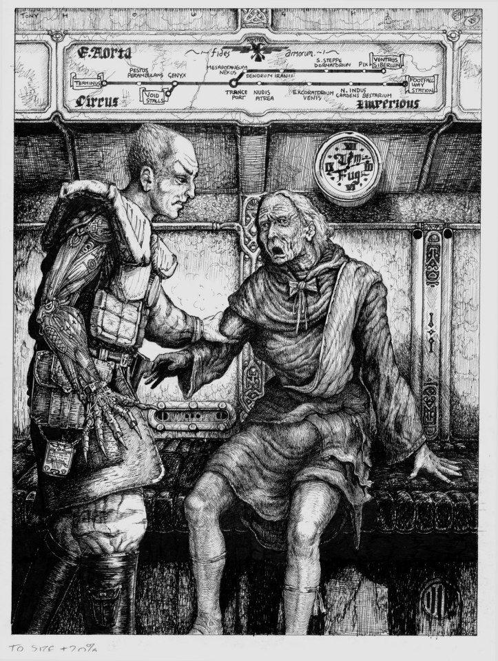 Artwork, Rogue Trader. Copyright Games Workshop, Space Fleet