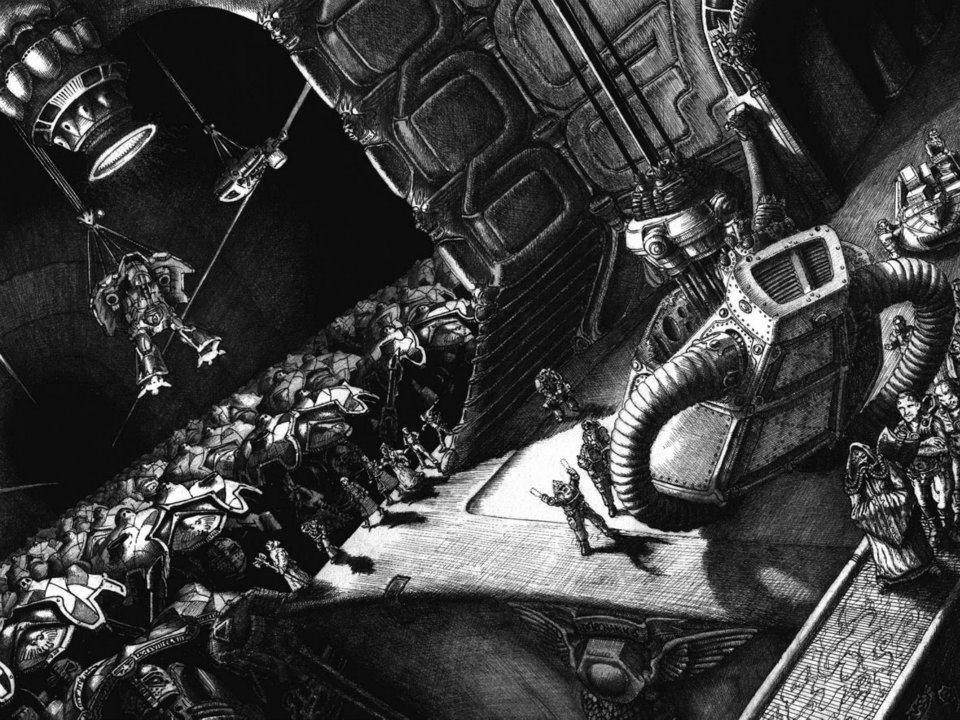 Artwork, Rogue Trader. Copyright Games Workshop, Space Fleet