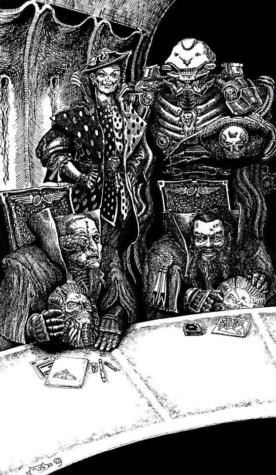 Artwork, Rogue Trader. Copyright Games Workshop, Space Fleet