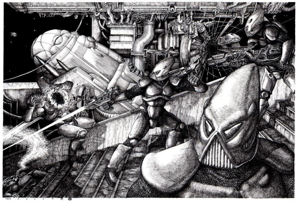 Artwork, Rogue Trader. Copyright Games Workshop, Space Fleet
