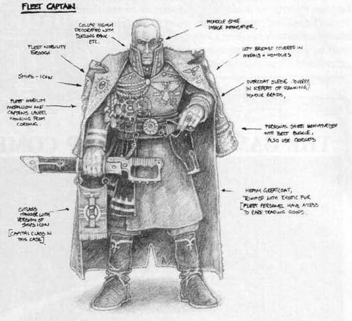 Artwork, Rogue Trader. Copyright Games Workshop, Space Fleet