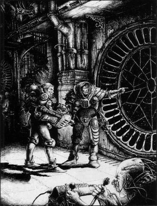 Artwork, Rogue Trader. Copyright Games Workshop, Space Fleet