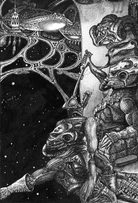 Artwork, Rogue Trader. Copyright Games Workshop, Space Fleet