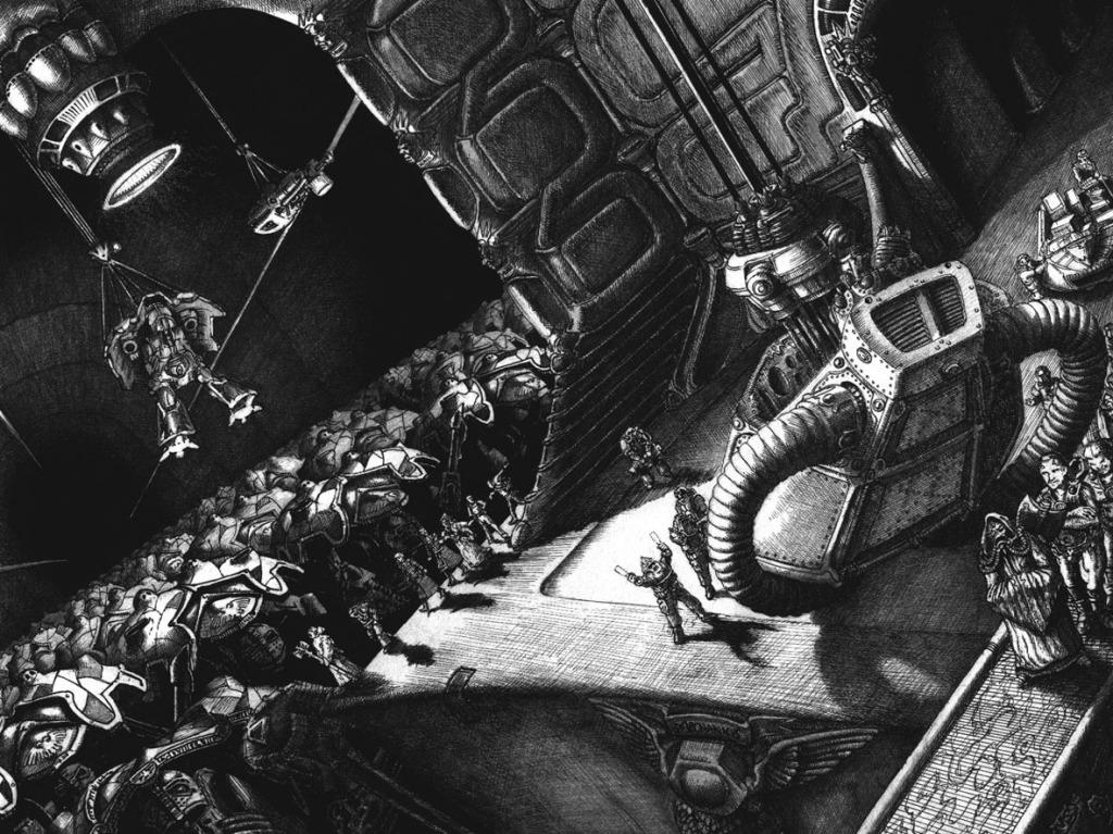 Artwork, Rogue Trader. Copyright Games Workshop, Space Fleet