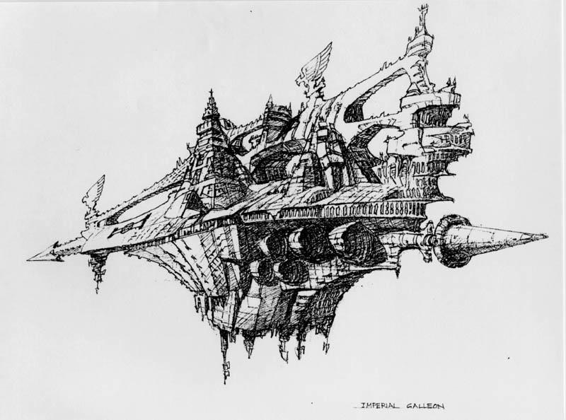 Artwork, Rogue Trader. Copyright Games Workshop, Space Fleet