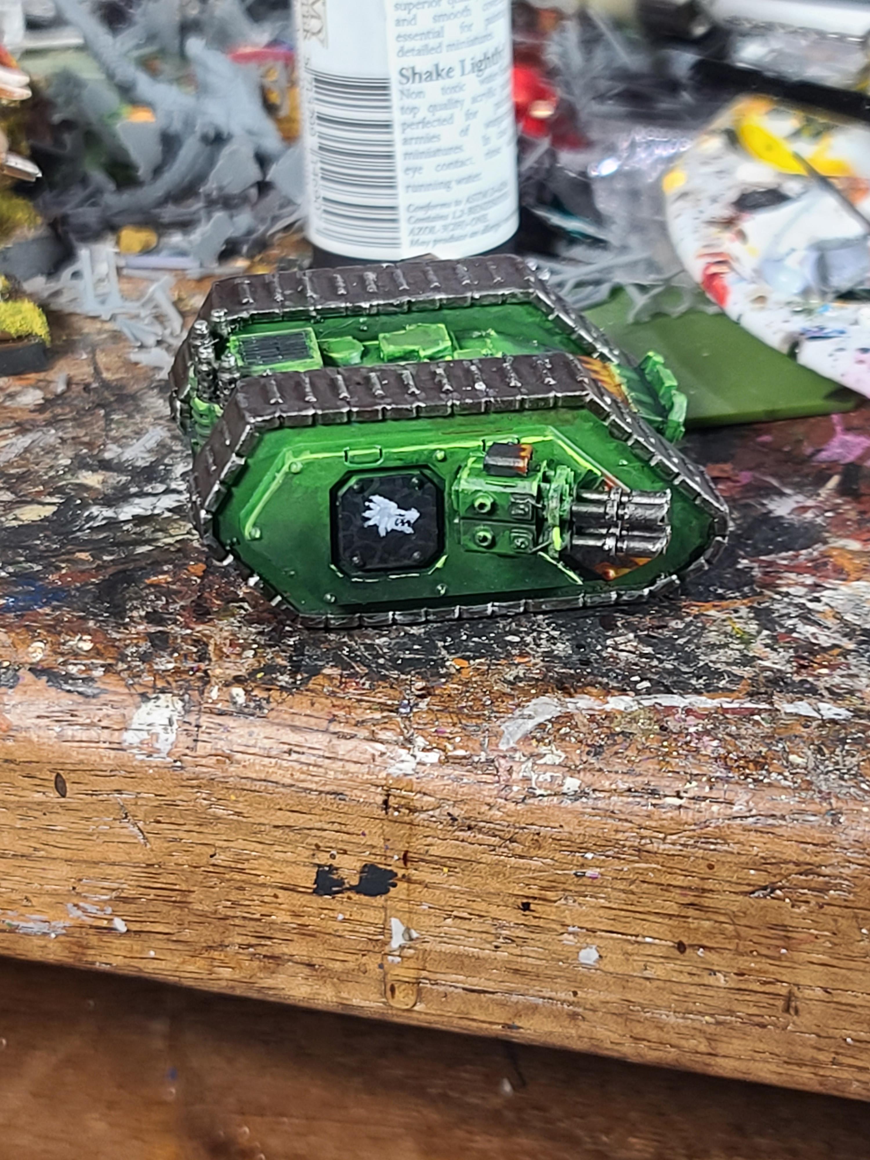 6mm, Epic, Excellent Miniatures, Onmioji, Space Marines, Spartan, Tank, Warhammer 40,000, Warhammer Fantasy