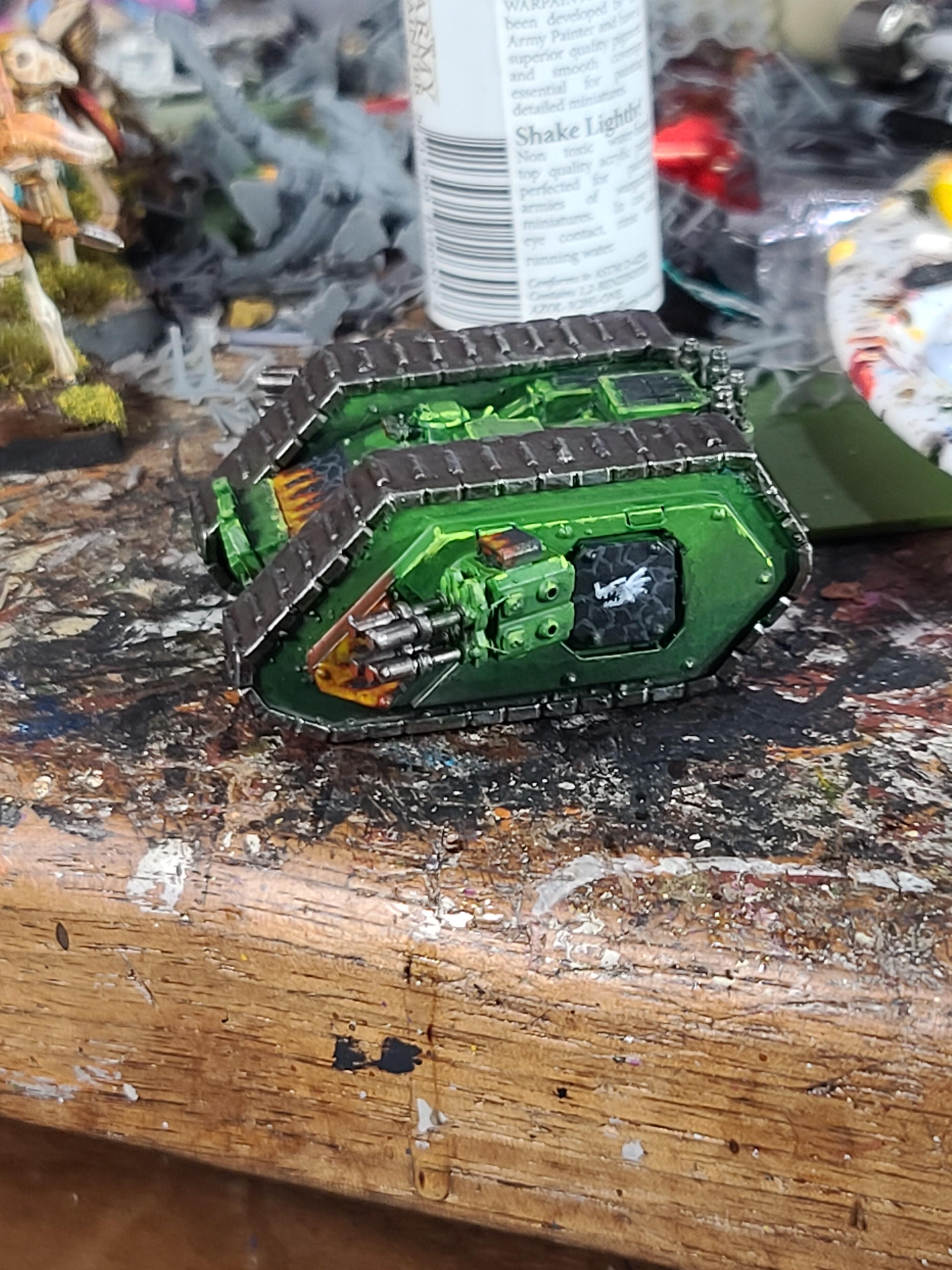 6mm, Epic, Excellent Miniatures, Onmioji, Space Marines, Spartan, Tank, Warhammer 40,000, Warhammer Fantasy