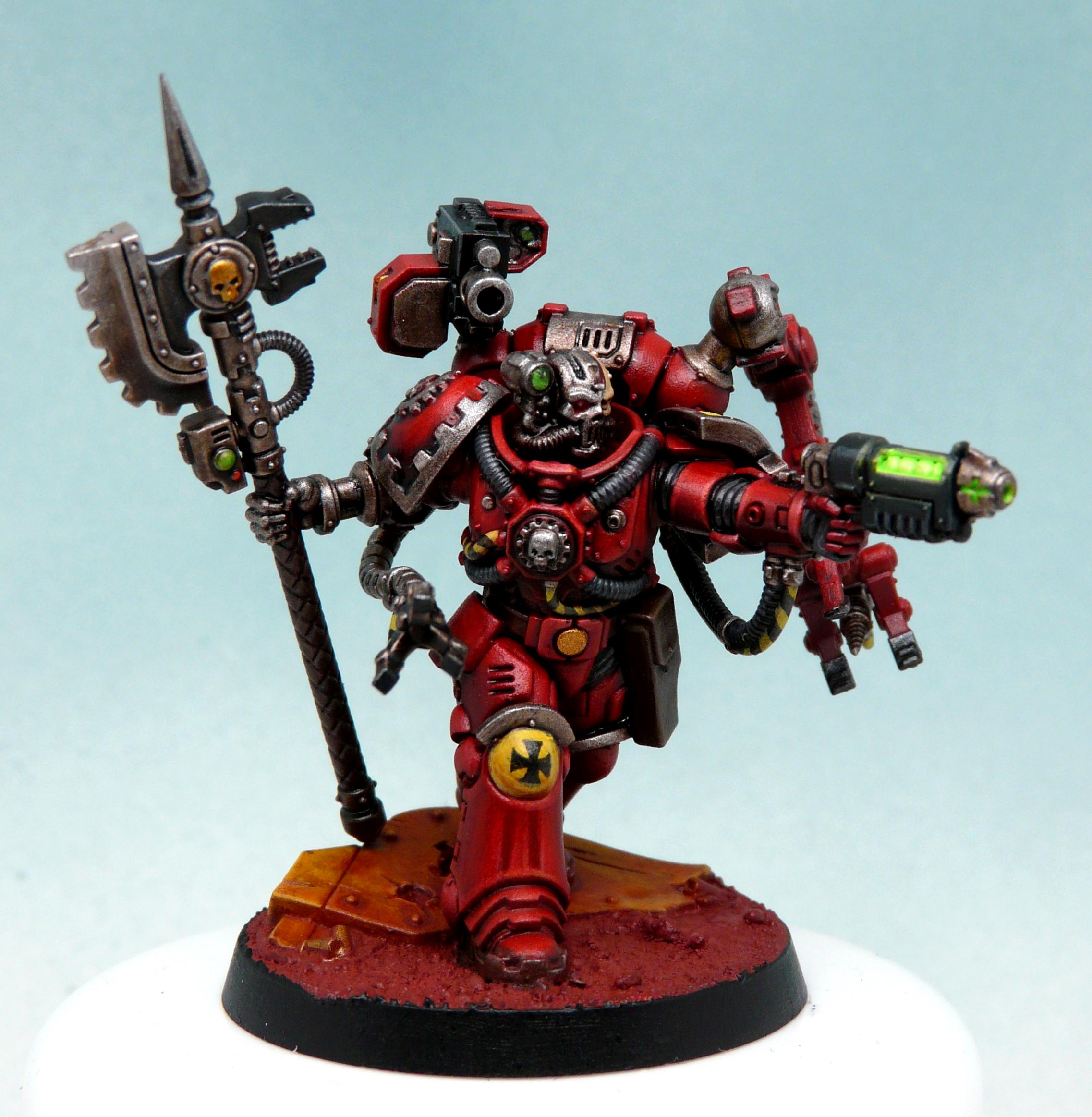 Adeptus Astartes, Imperial Fists, Primaris, Space Marines, Techmarine