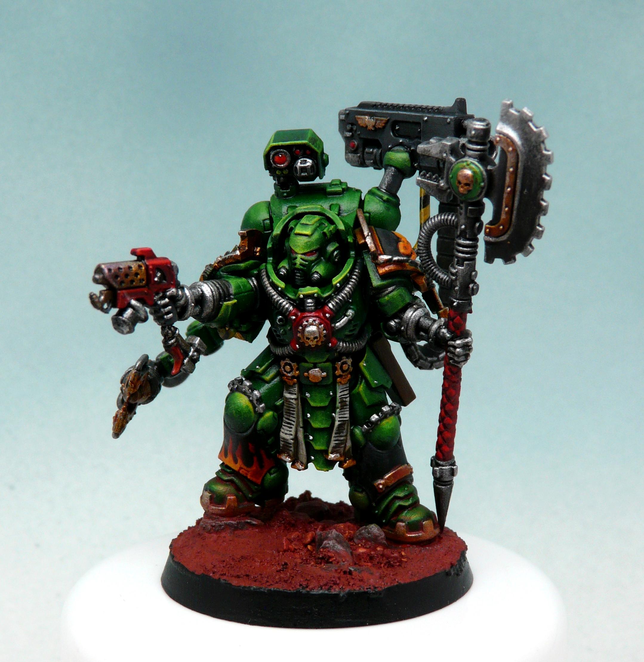 Adeptus Astartes, Armageddon, Badab War, Gravis Armor, Primaris, Salamander, Salamanders, Space Marines