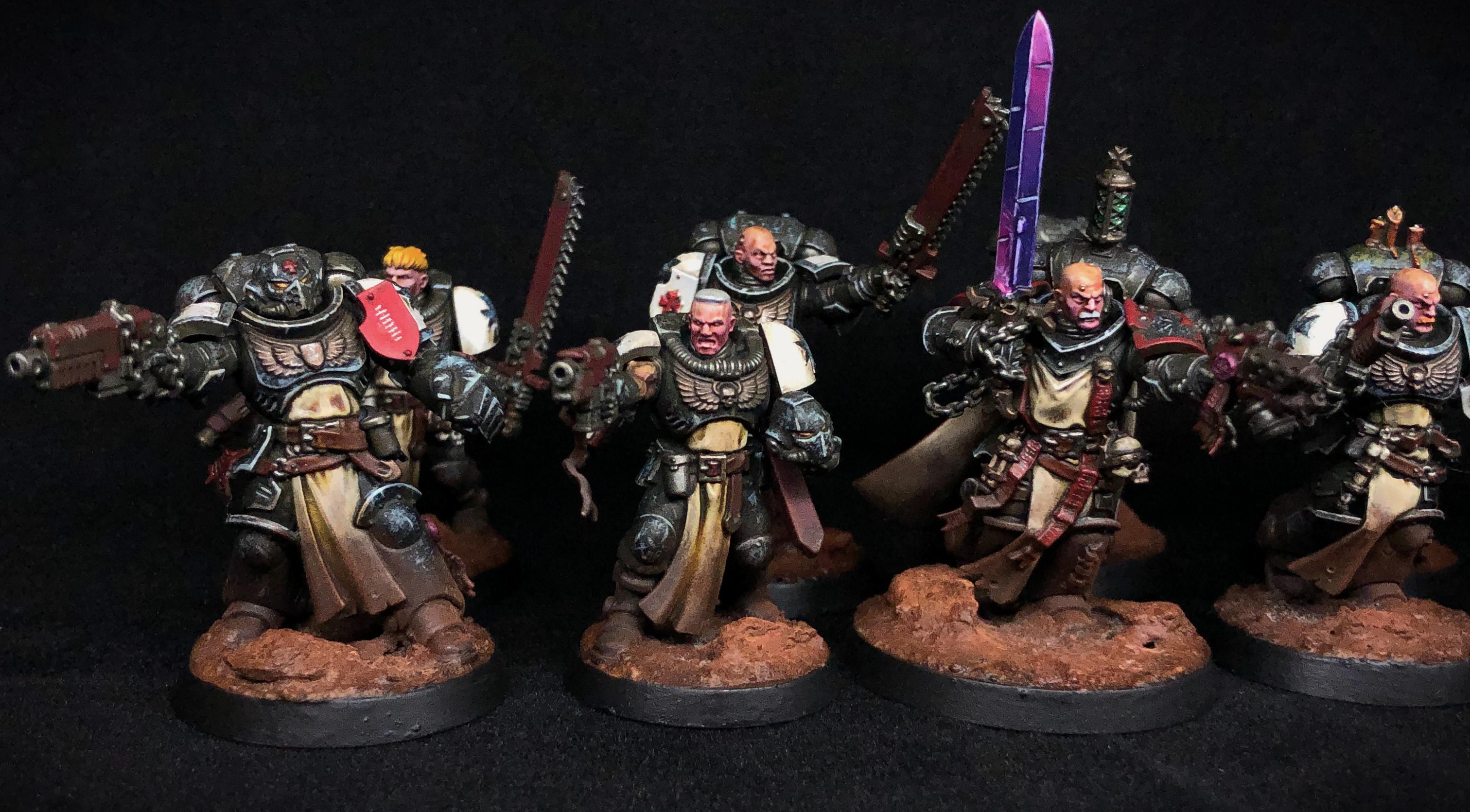 Black Templars Crusader Squad, Black Templars Primaris Crusader Squad, Primaris Crusader Squad