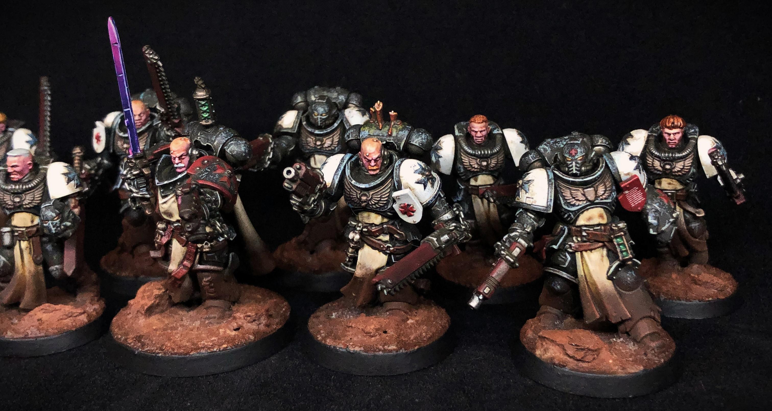 Black Templars Crusader Squad, Black Templars Primaris Crusader Squad, Primaris Crusader Squad