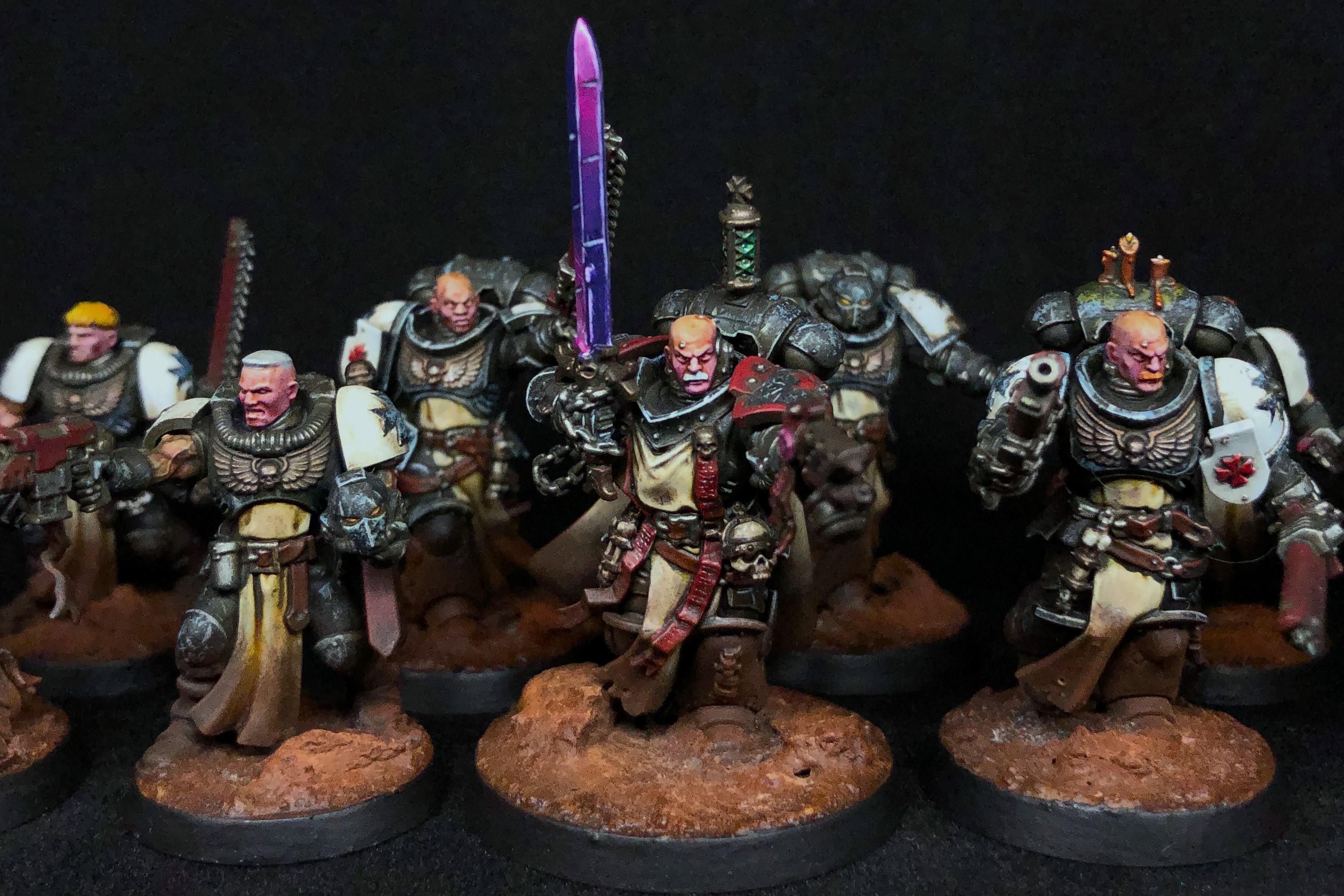 Black Templars Crusader Squad, Black Templars Primaris Crusader Squad, Primaris Crusader Squad