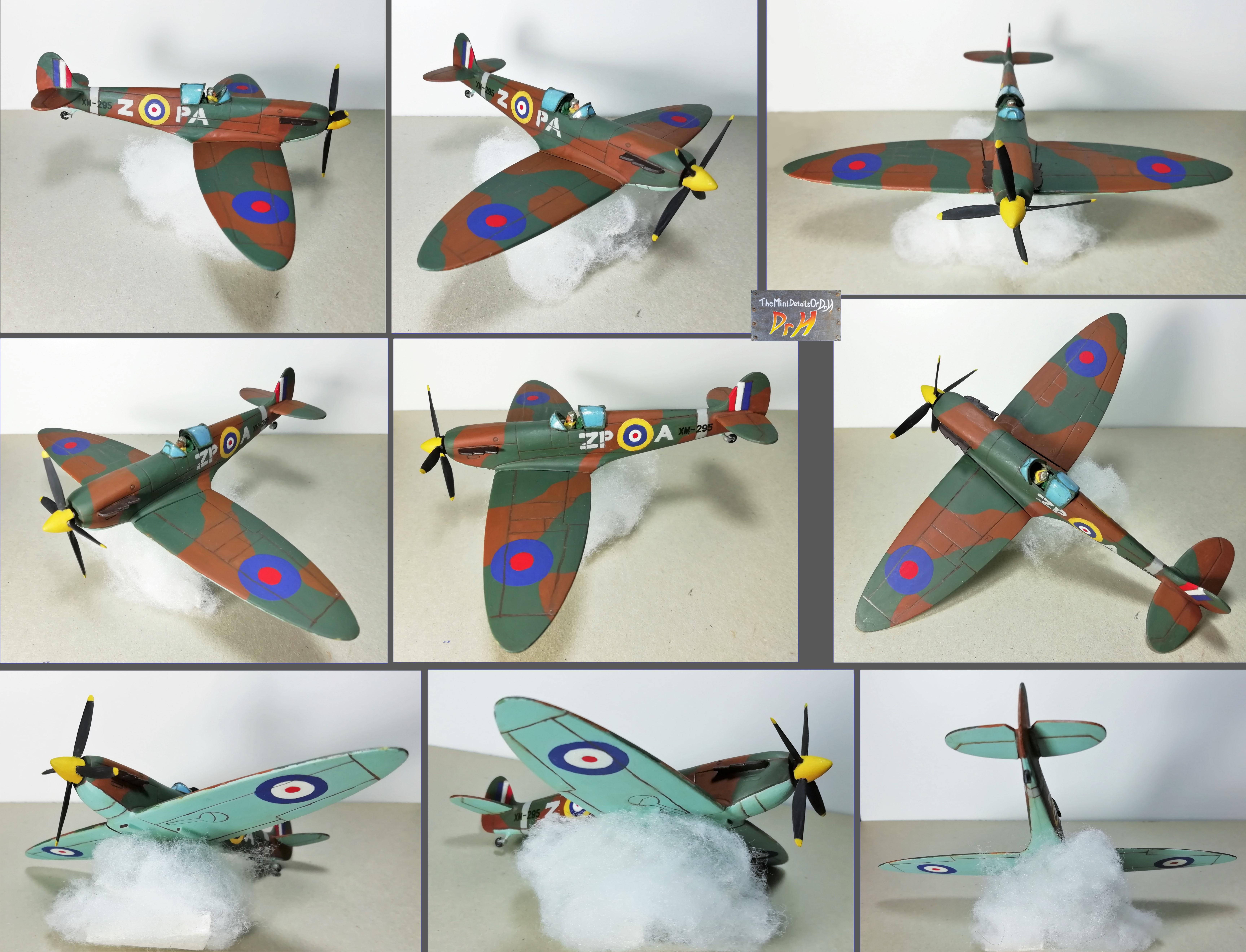 Spitfire repaired and repainted
