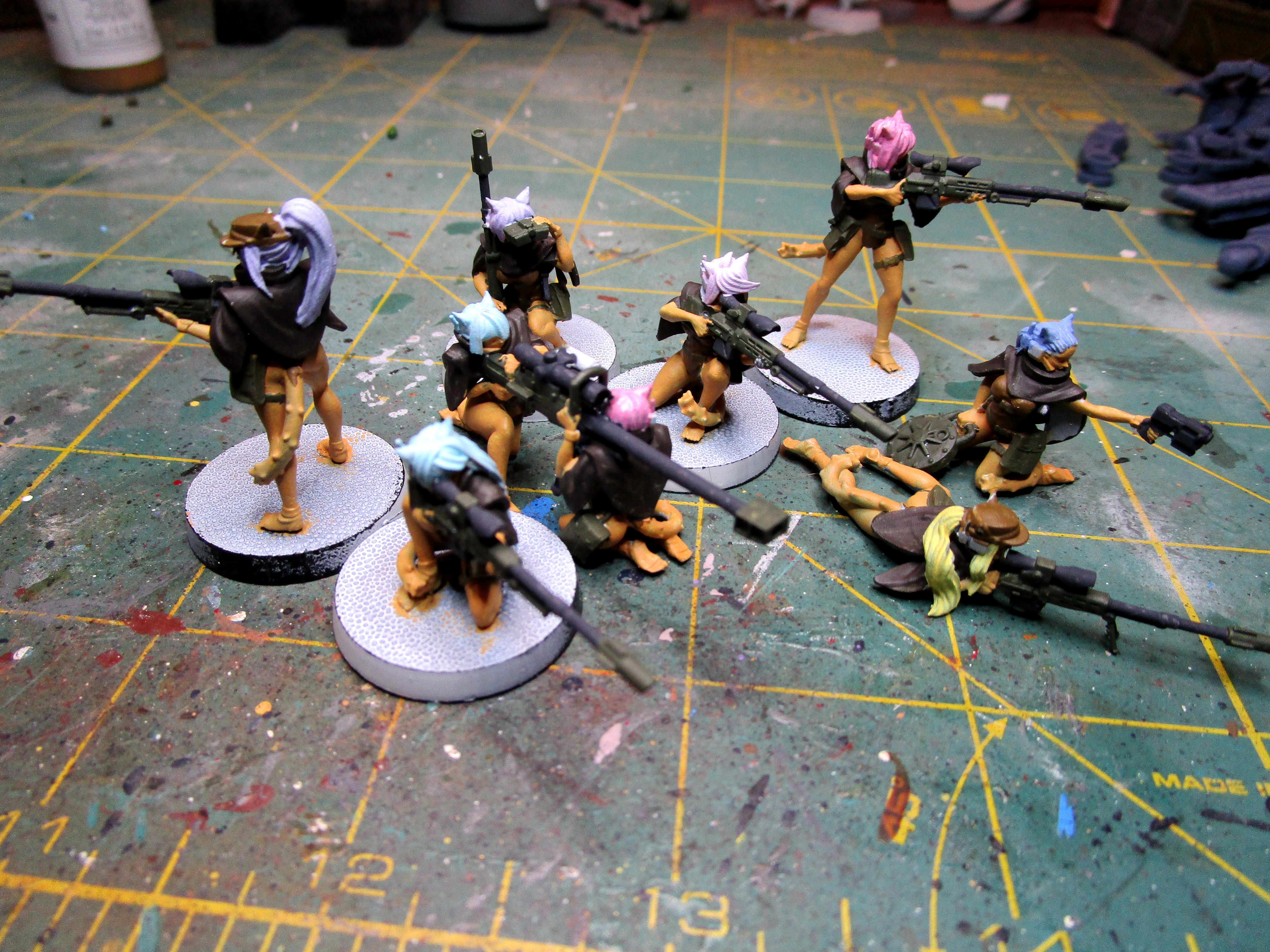 Rangers, Snipers, Winterguard