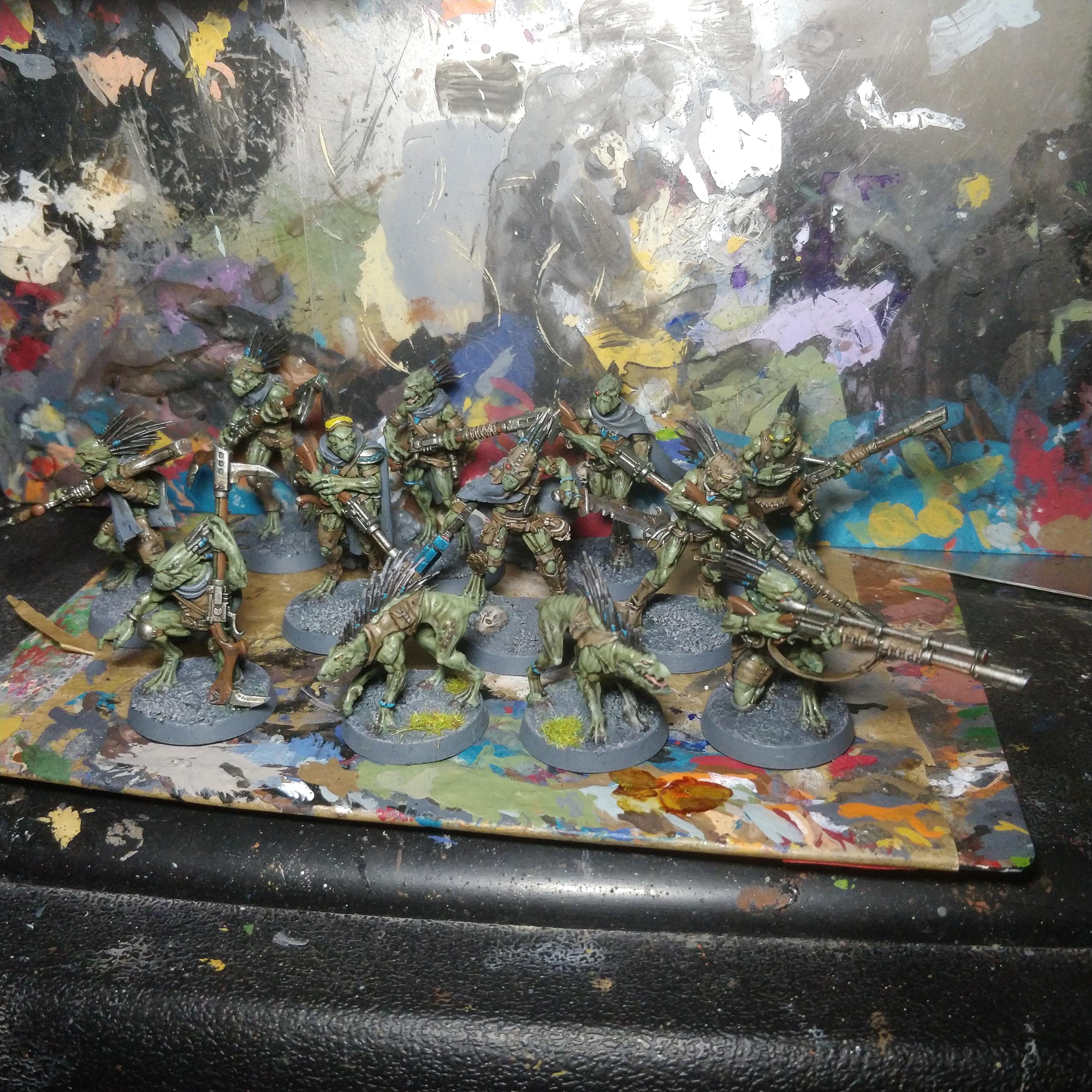 Carnivore, Into The Dark, Kill Team, Kroot, Kroot Rifle, Tau