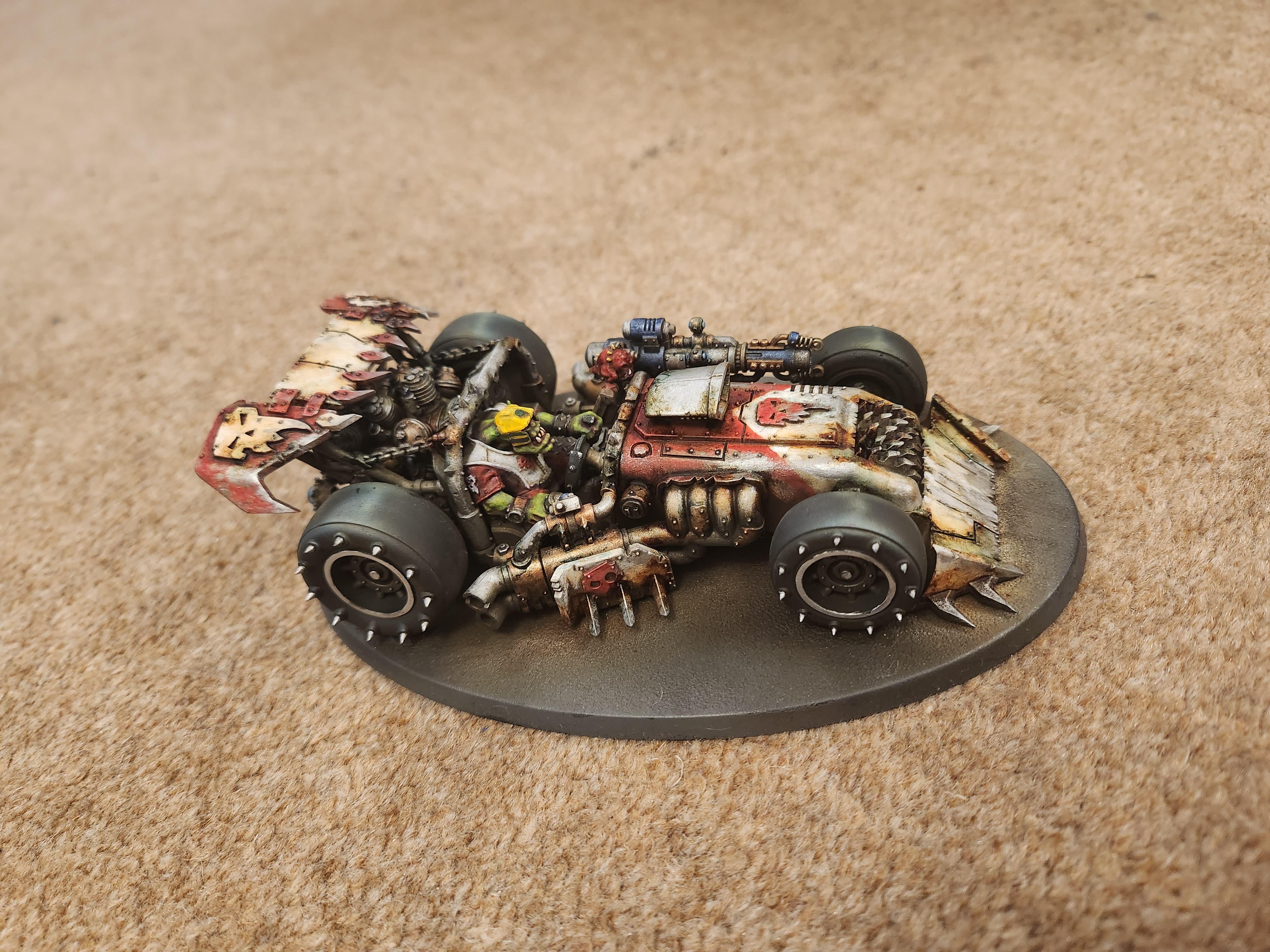 Dragsta, Grimdark, Mclaren, Orks, Shokkjump, Warhammer 40,000
