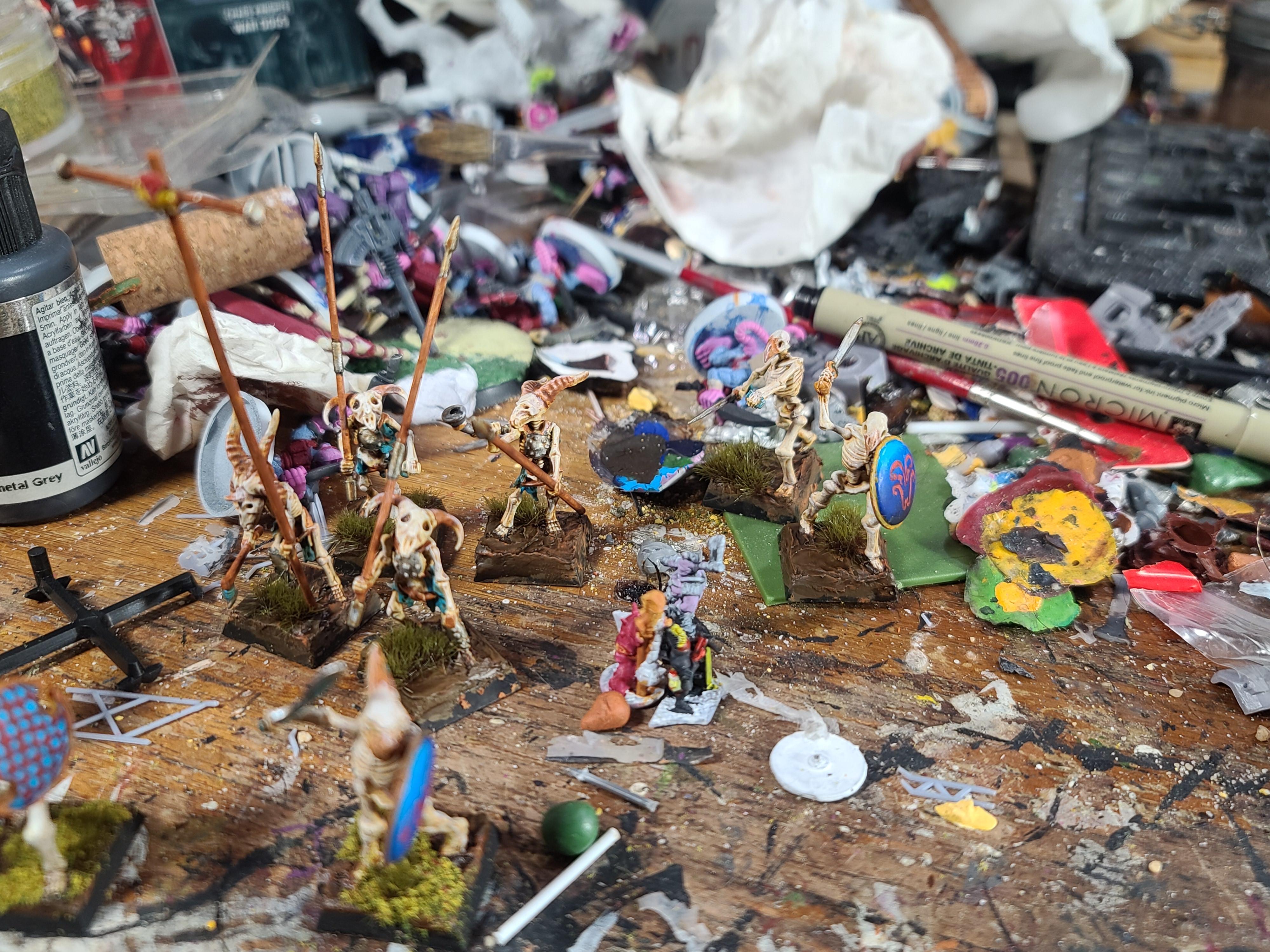 Kitbash, Oathmark, Pike, Skeletons, Undead, Wargames Atlantic, Warhammer Fantasy