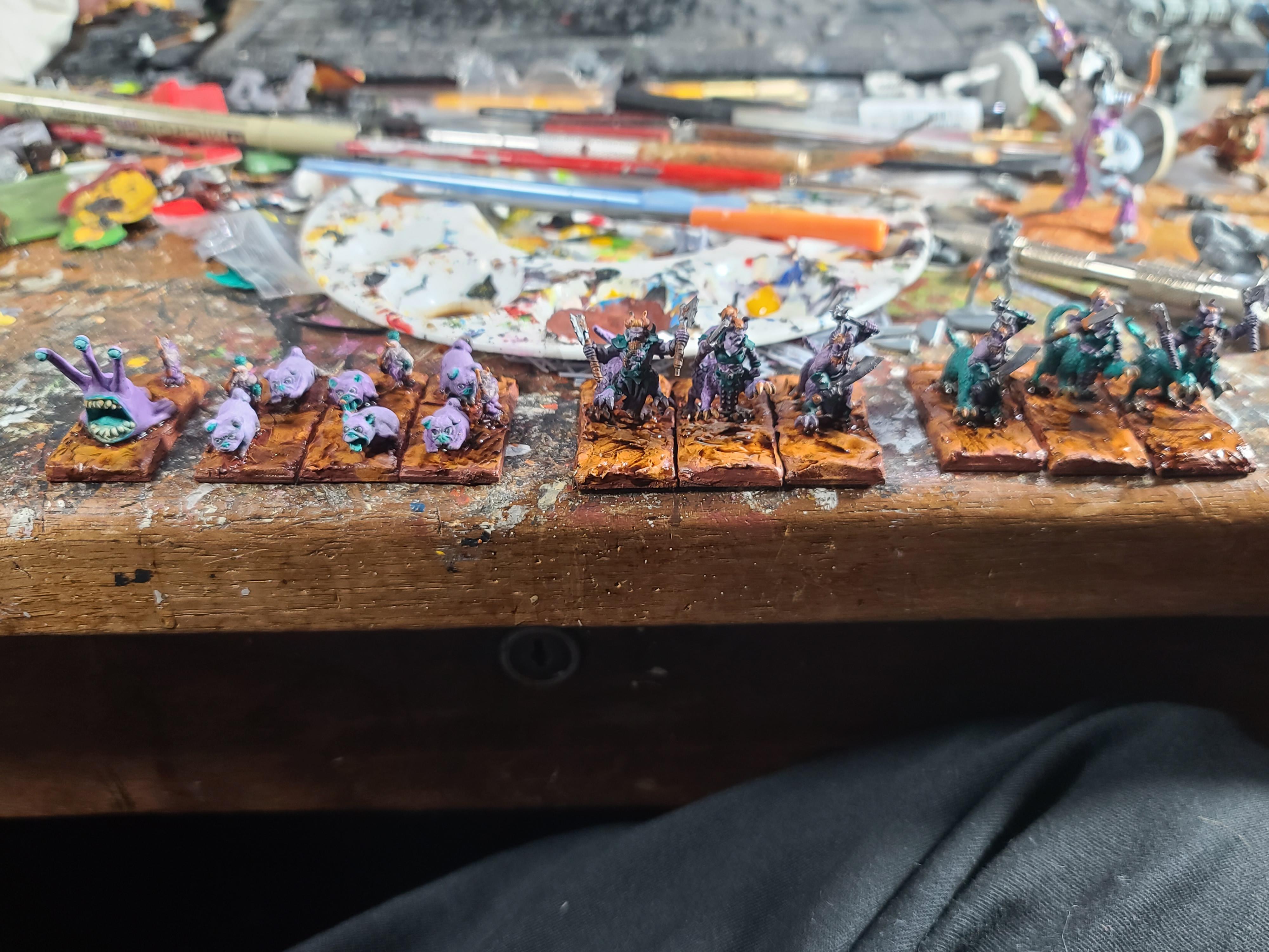 10mm, 3d Printed, Bones, Bones Usa, Chaos, Forest Dragon Design, Reaper Miniatures, Wakeless Rex, Warmaster