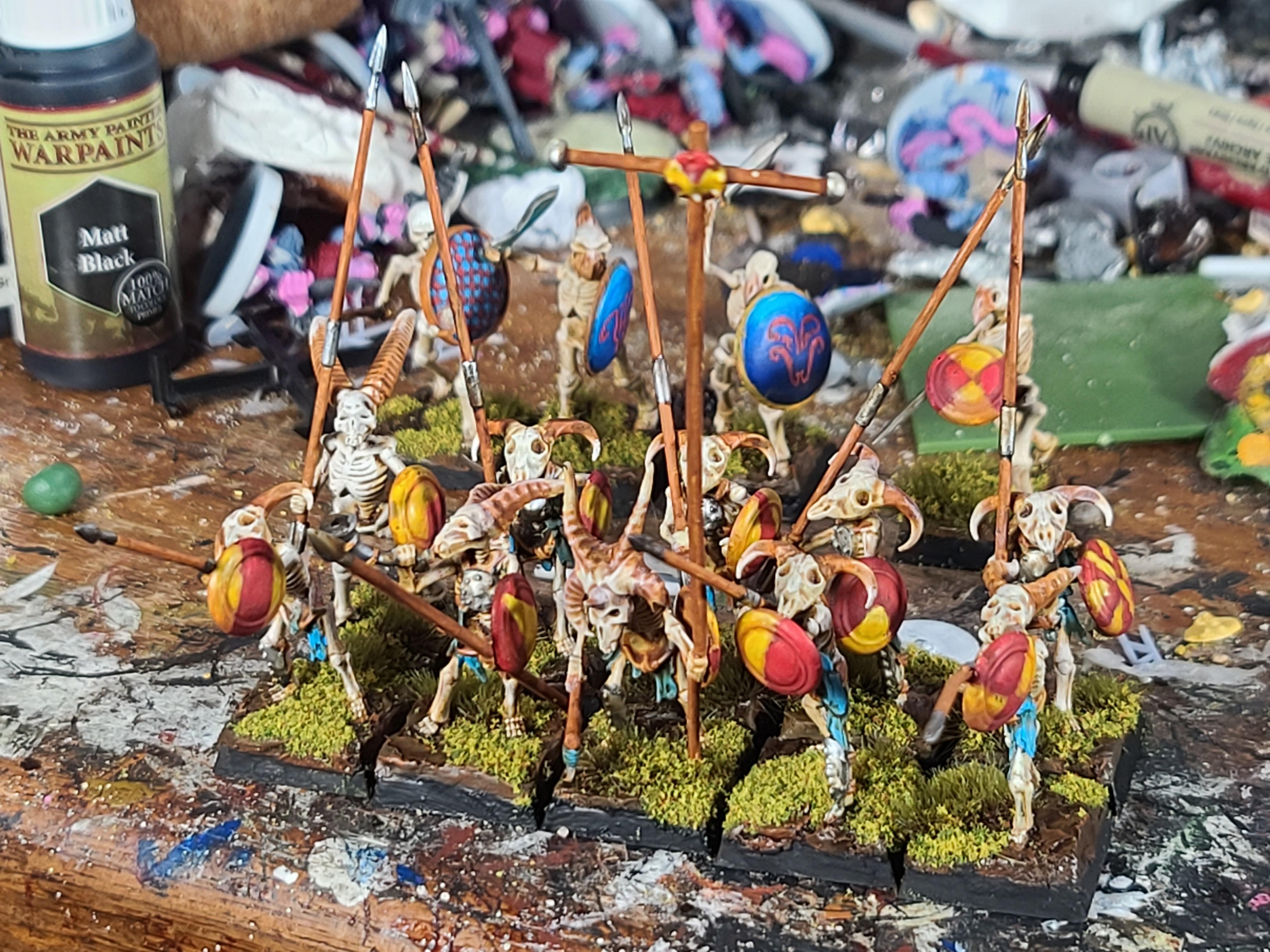 28mm, Oathmark, Pike, Skeletons, Undead, Wargames Atlantic, Warhammer Fantasy