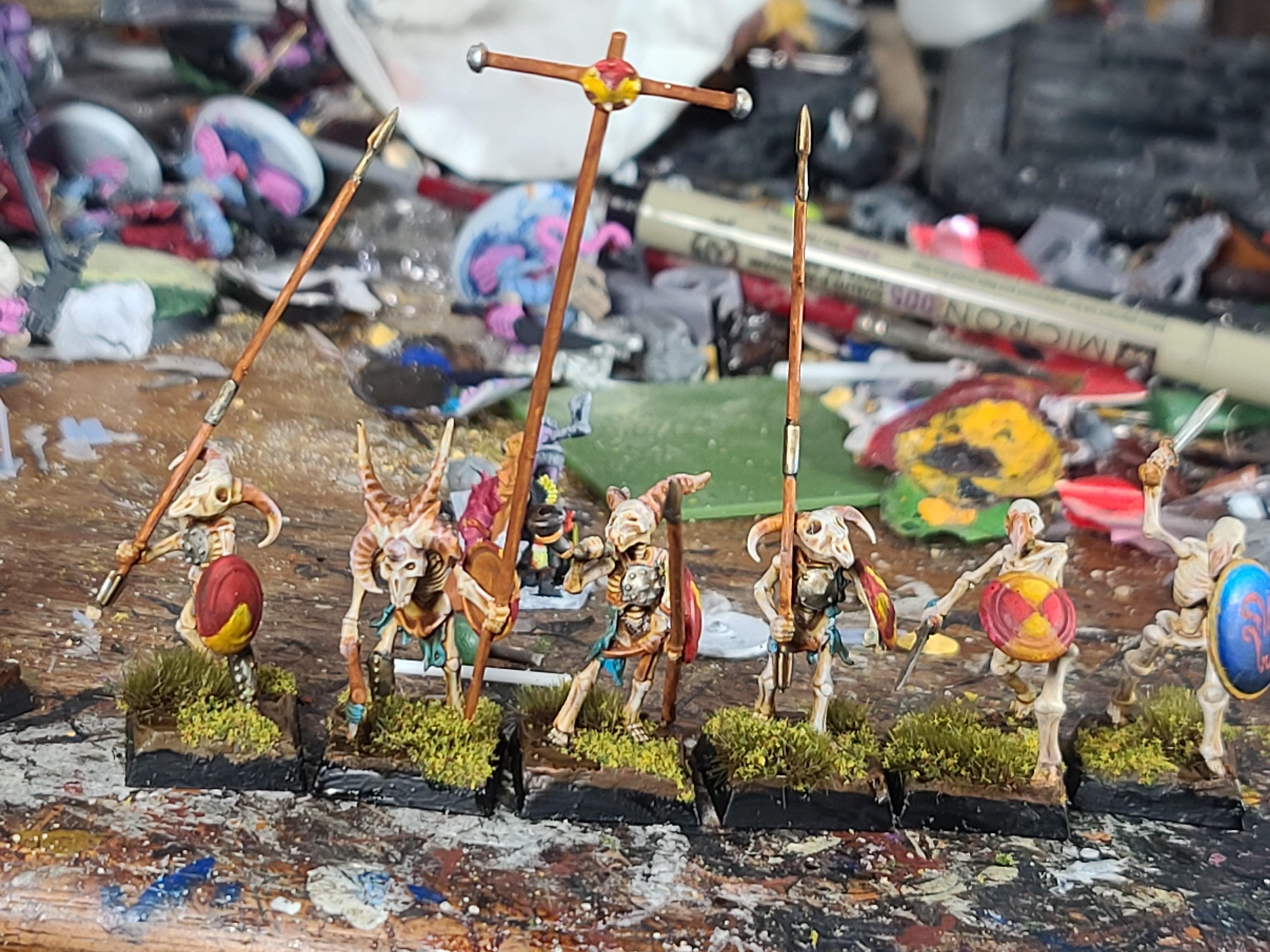 28mm, Oathmark, Pike, Skeletons, Undead, Wargames Atlantic, Warhammer Fantasy