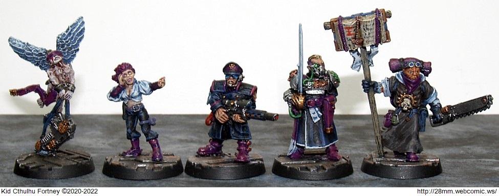 Acolytes, Cherub, Heirophant, Inquisitor, Mystic, Warhammer 40,000, Warriors