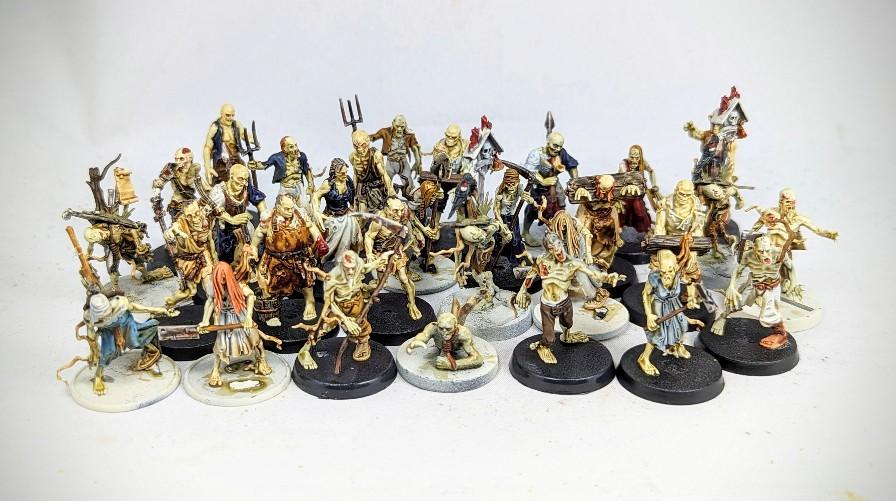 Zombie horde
