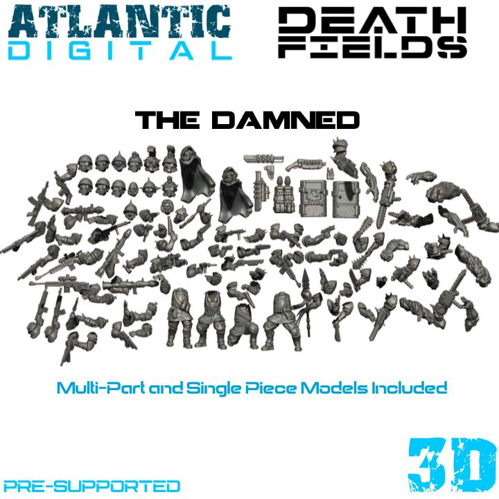 3d Printing, Cultist, Damned, Heretic, Wargames Atlantic