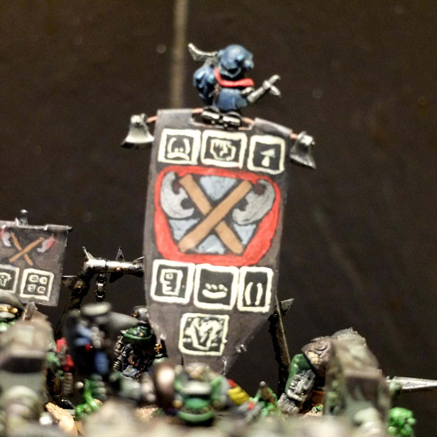 Battlewagon, Blood Axe, Conversion, Oldhammer, Orks, Rogue Trader