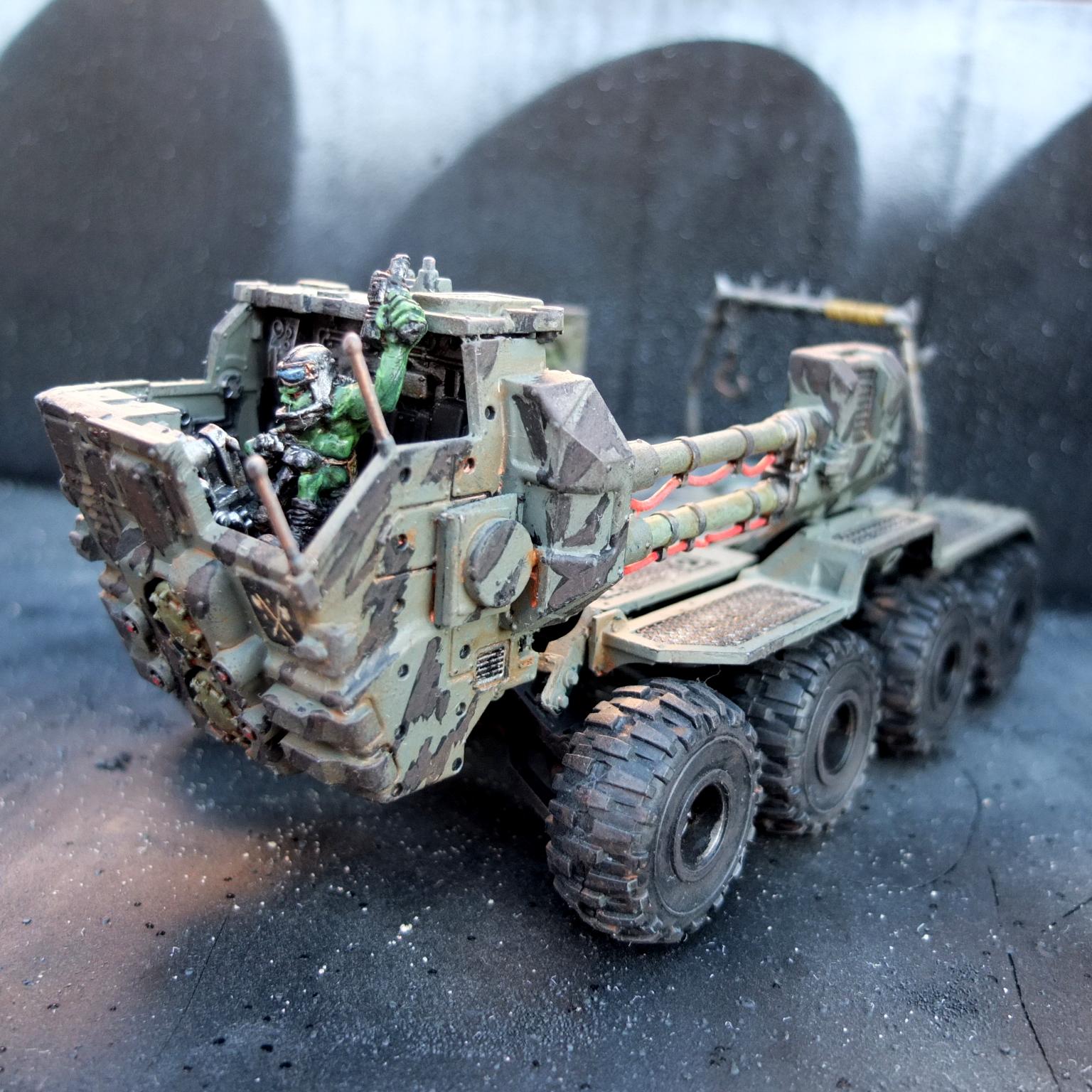 Battlewagon, Conversion, Orks, Ridgehauler, Vehicle