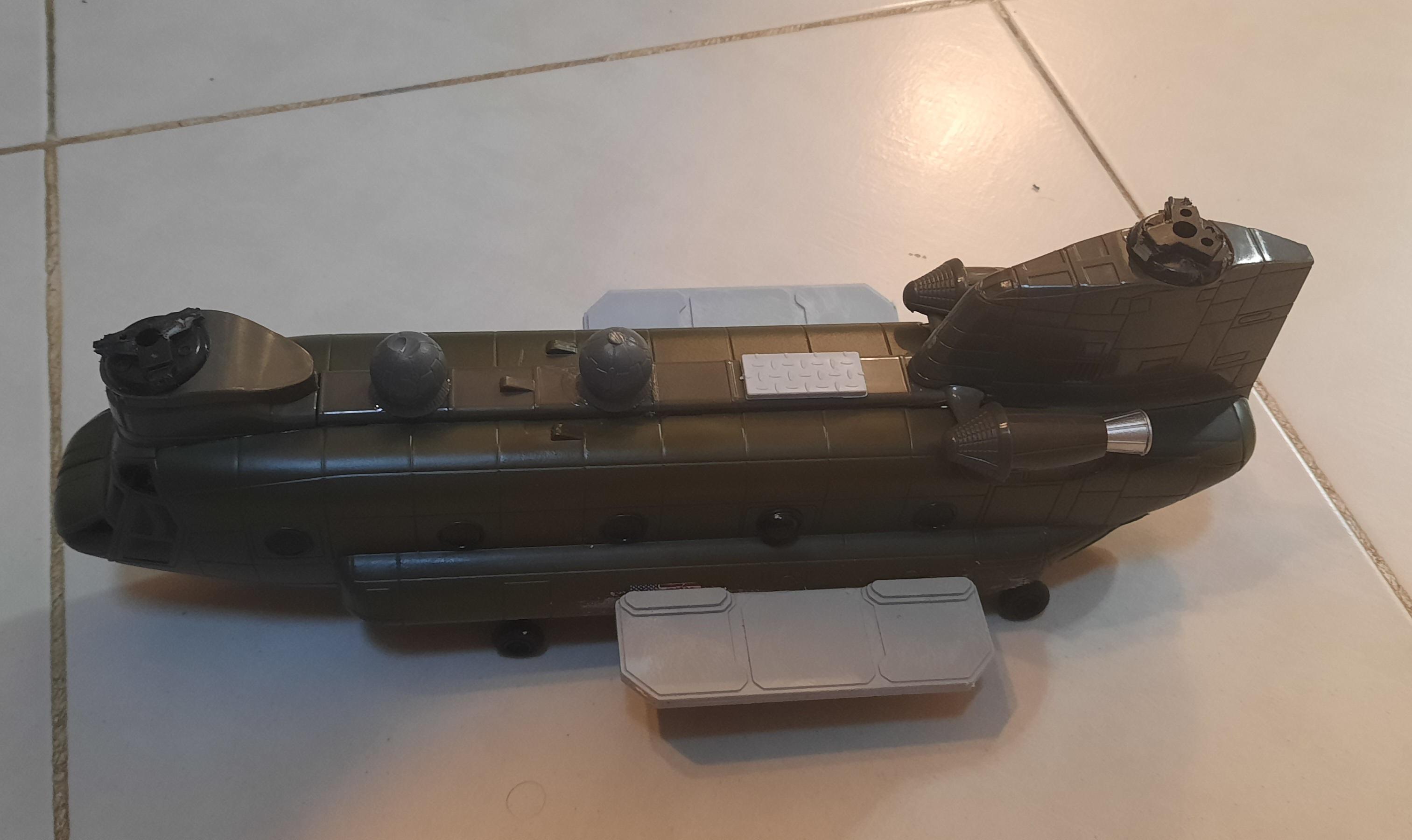 Chinook, Helicopter, Shuttle, Toy, Transport