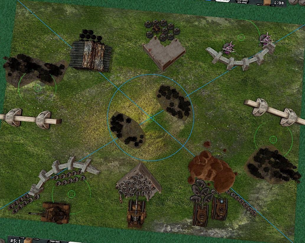 Battle Report, Start of Chaos Turn 1