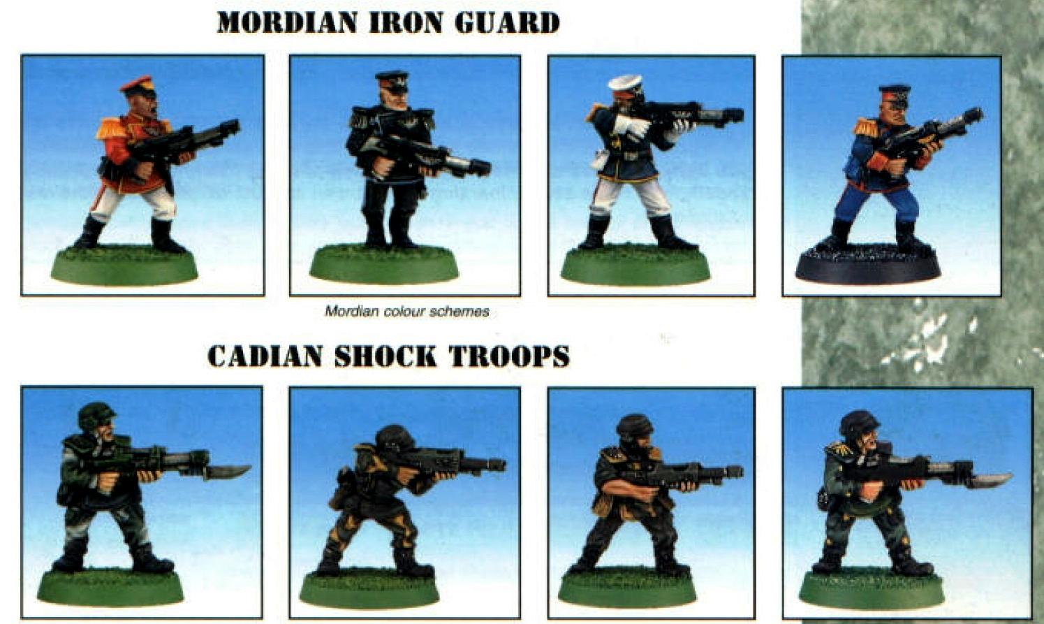 3rd Edition, Copyright Games Workshop, Imperal Guard, Retro Review