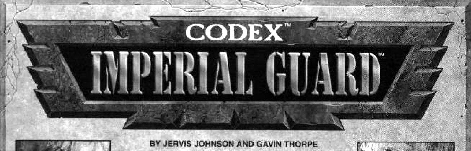 3rd Edition, Copyright Games Workshop, Imperal Guard, Retro Review