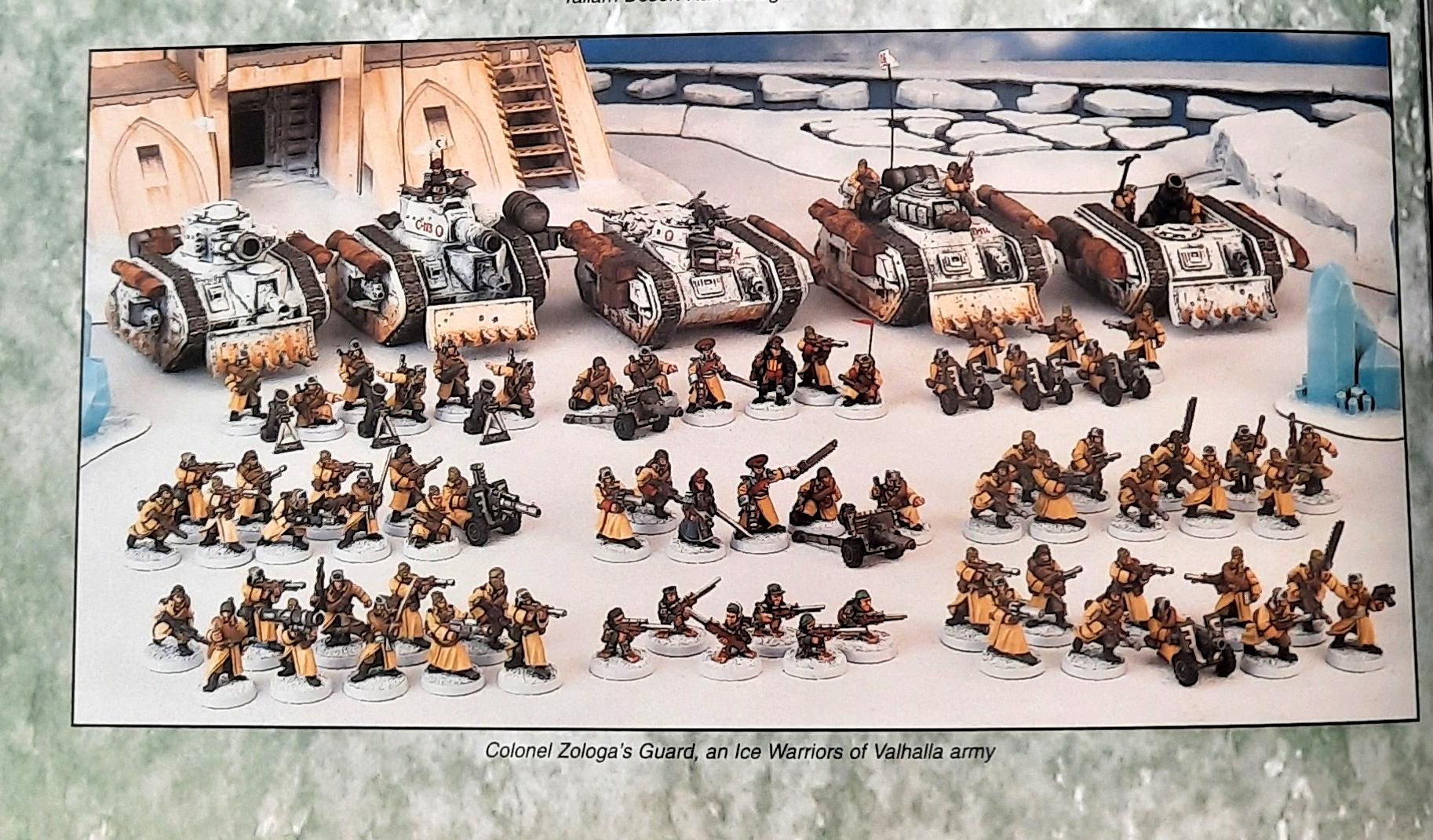3rd Edition, Copyright Games Workshop, Imperal Guard, Retro Review, Valhallans