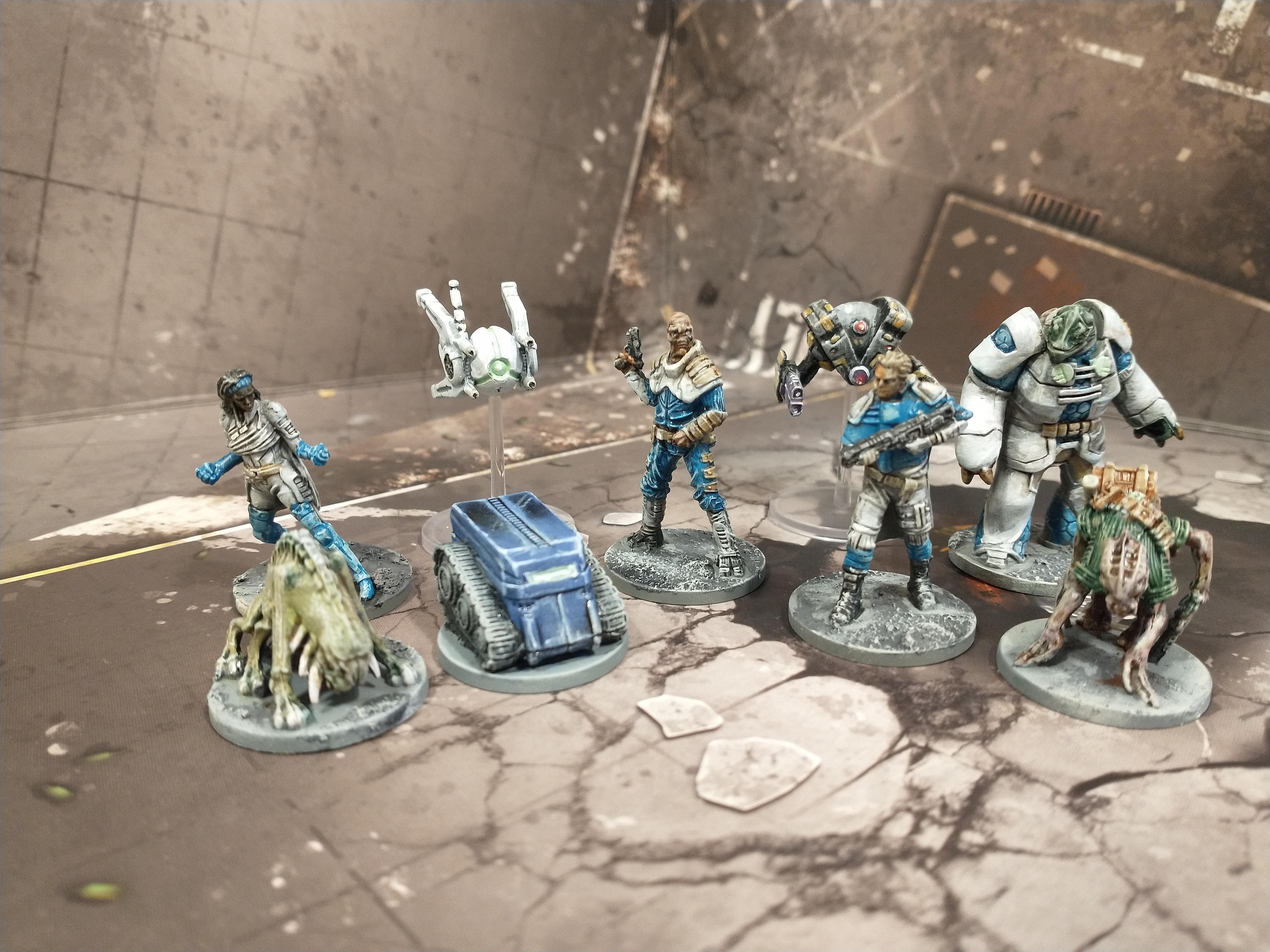 Cygnus crew and support auxiliaries 