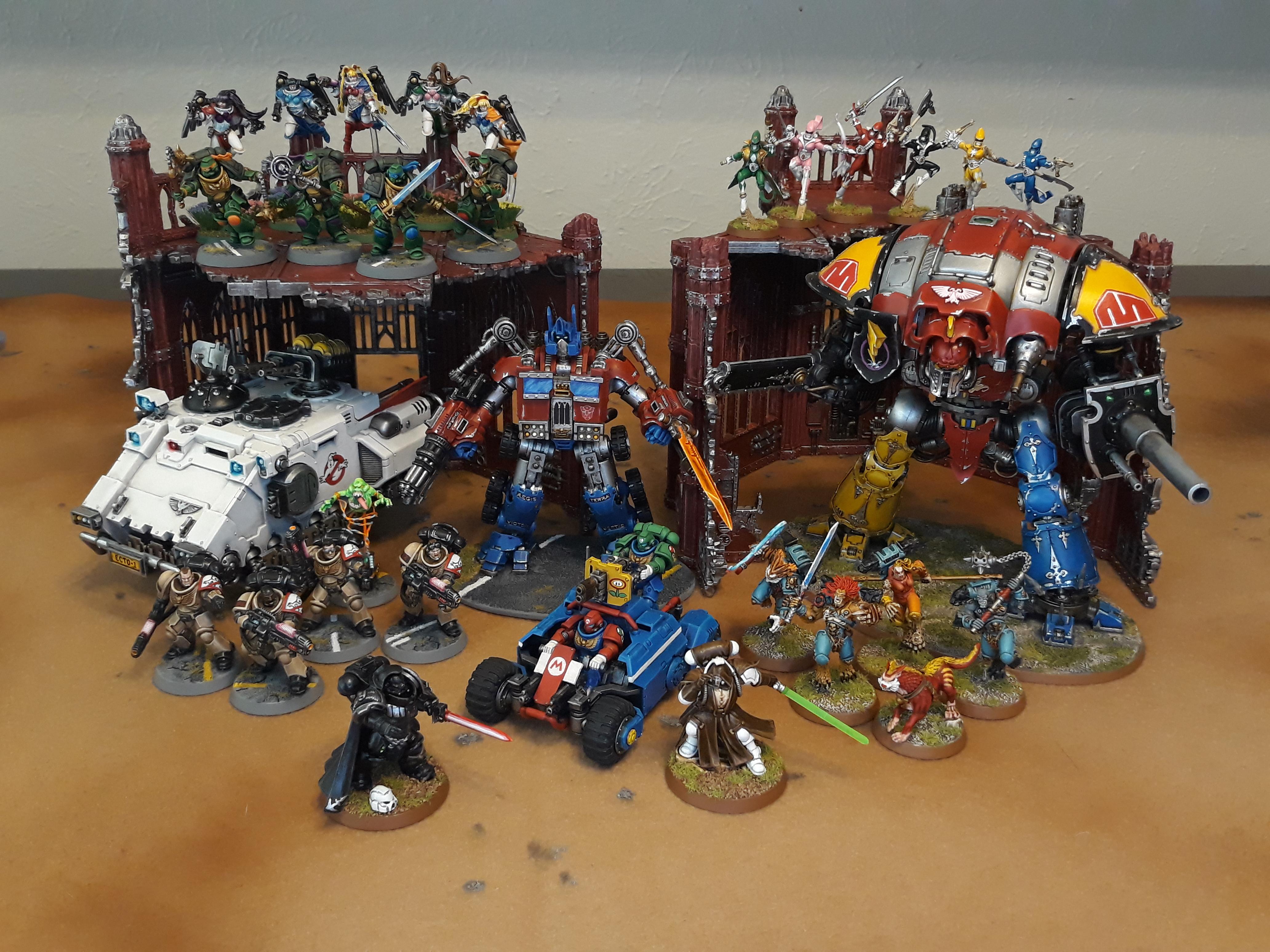 40k Coversion, 40k Crossover conversions 