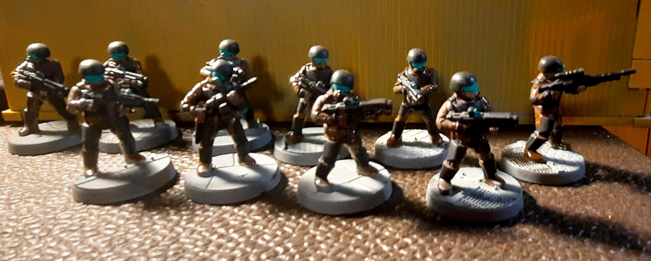 Mercenary, Stargrave, Troopers